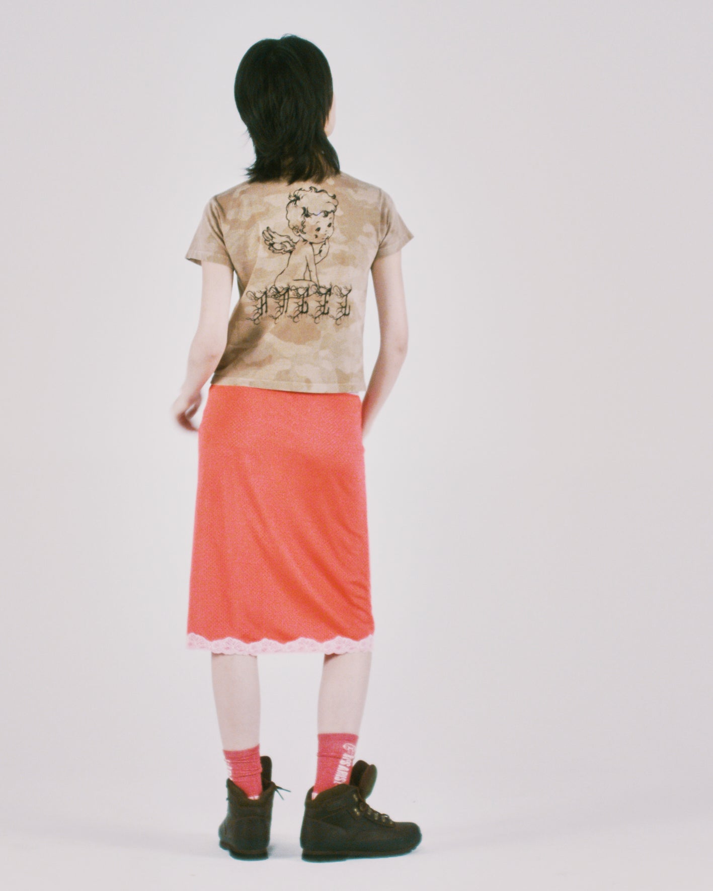 Aged Angel Camo SS Polo Shirt