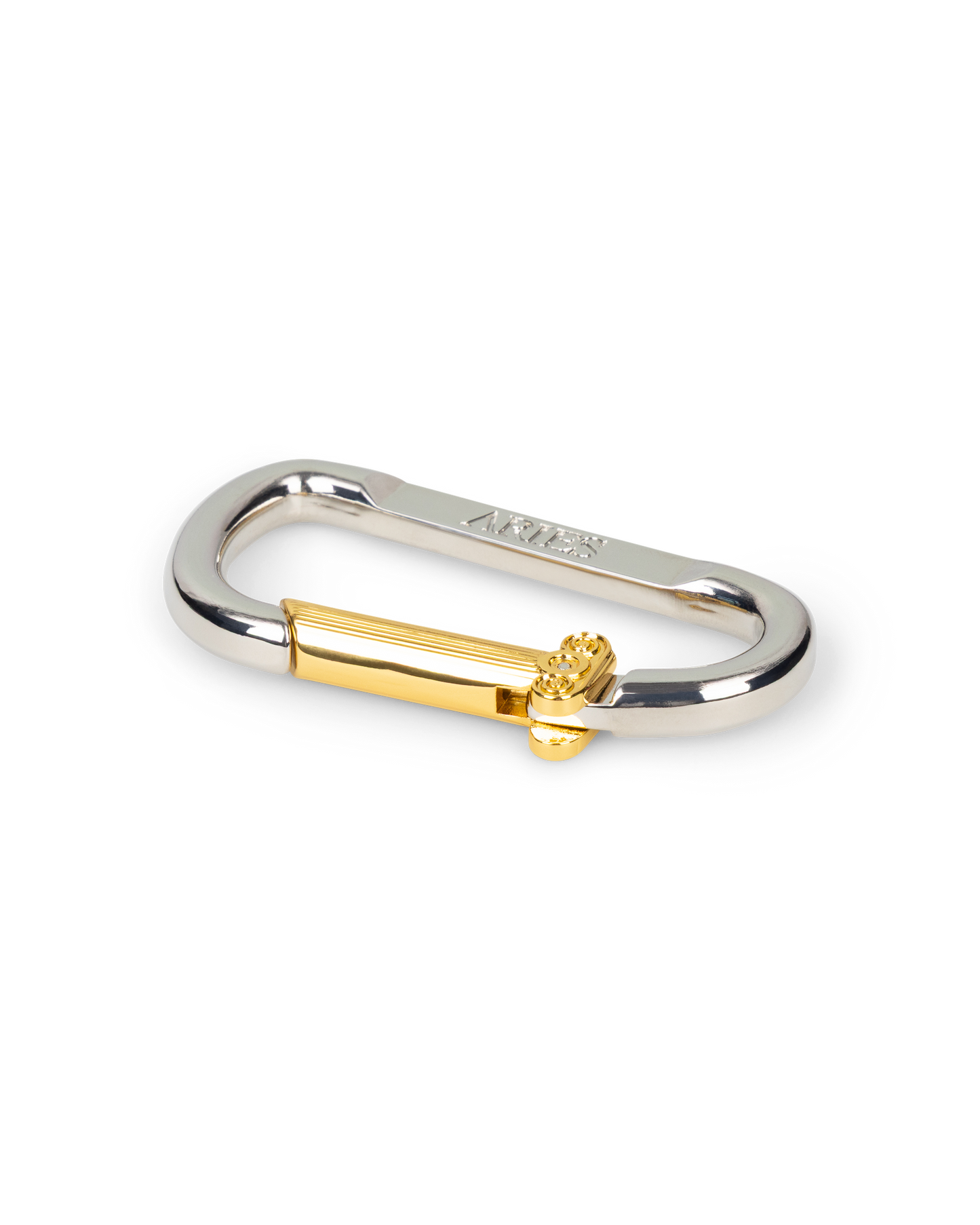 Column Carabiner Cow Print Pony Keychain