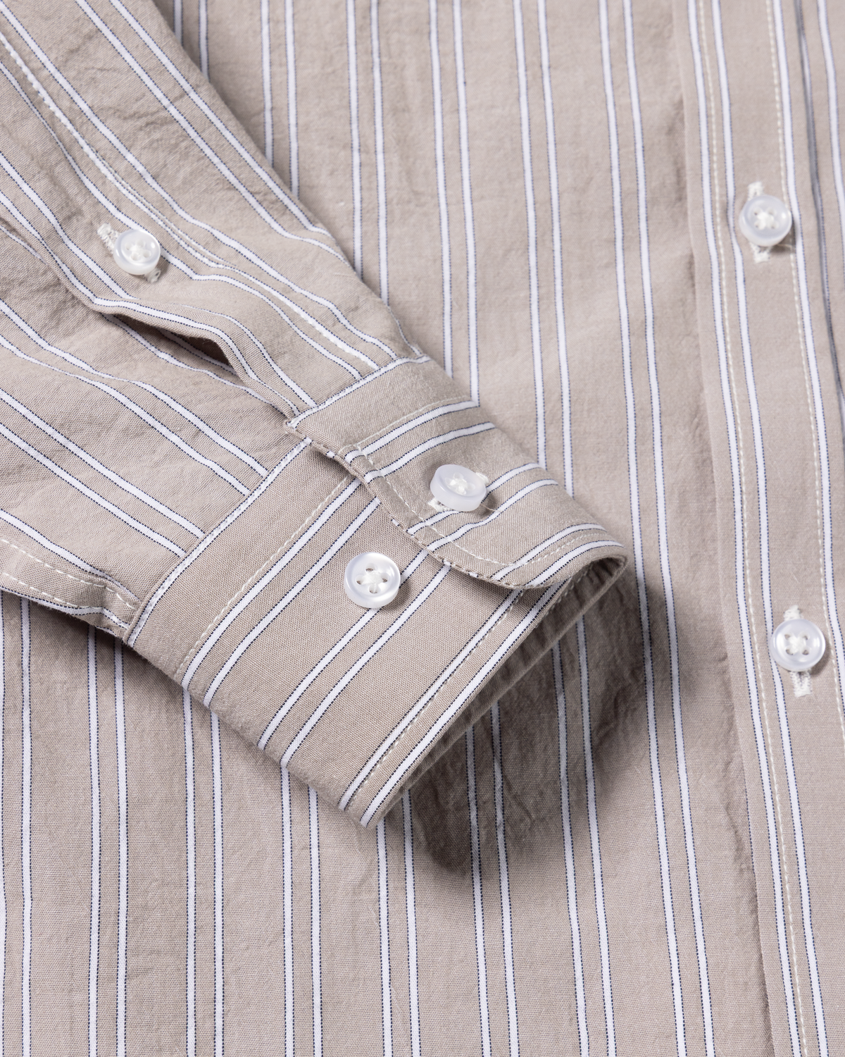 Stripe Temple LS Shirt