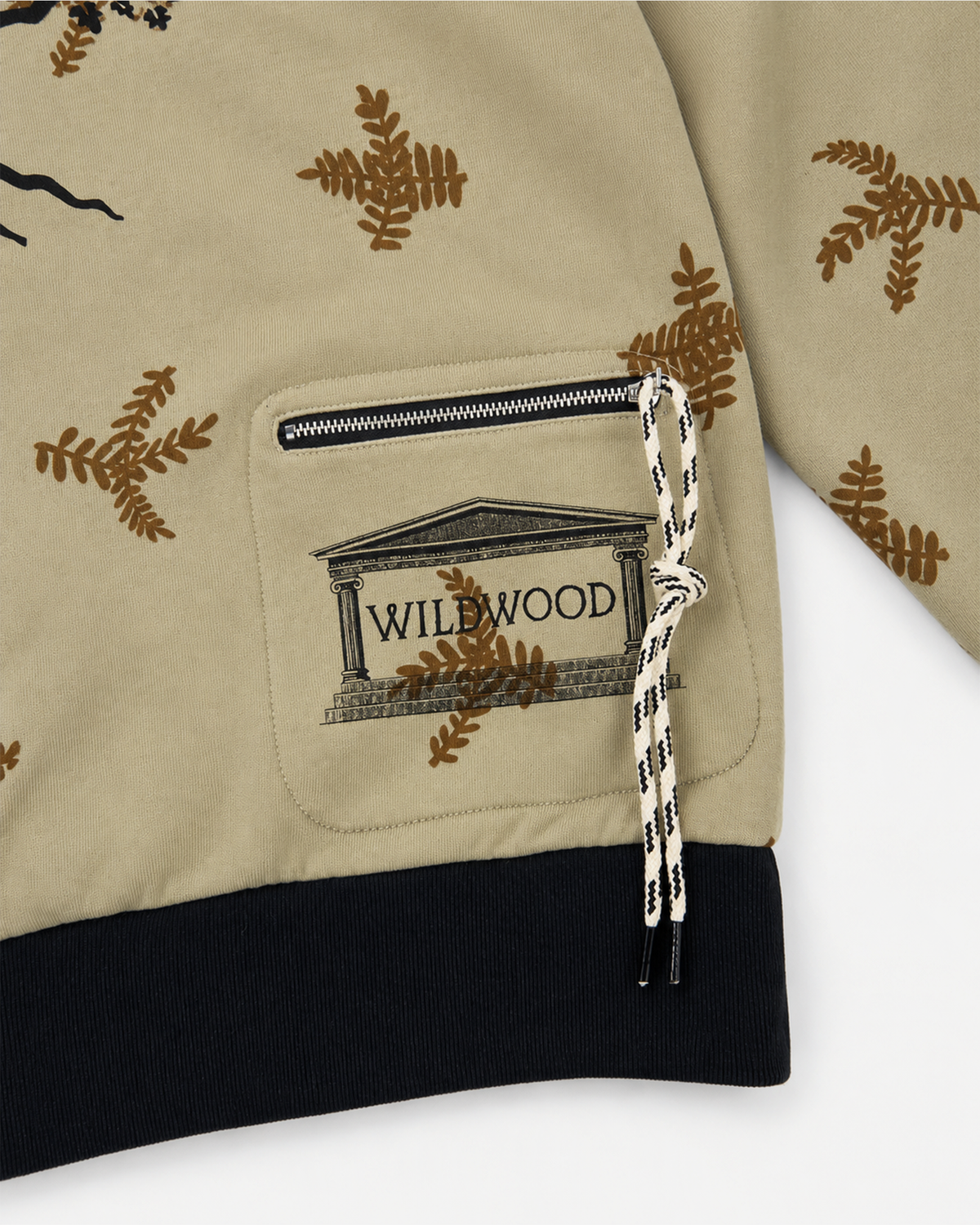 Aries x LAIKA Wildwood Zip Thru Hoodie