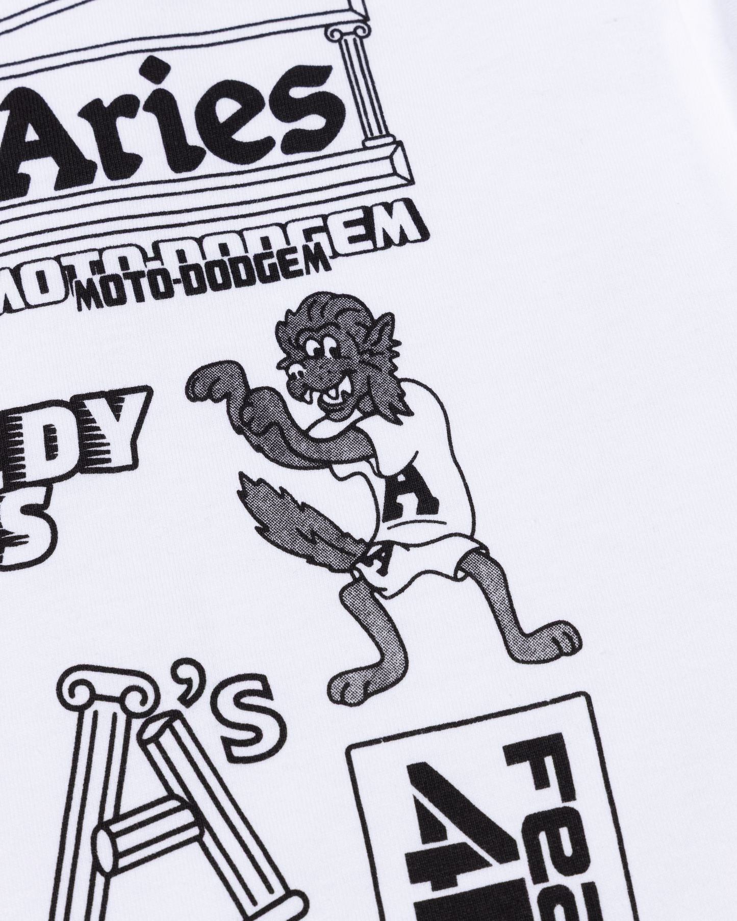 aries end. moto-dodgem tee