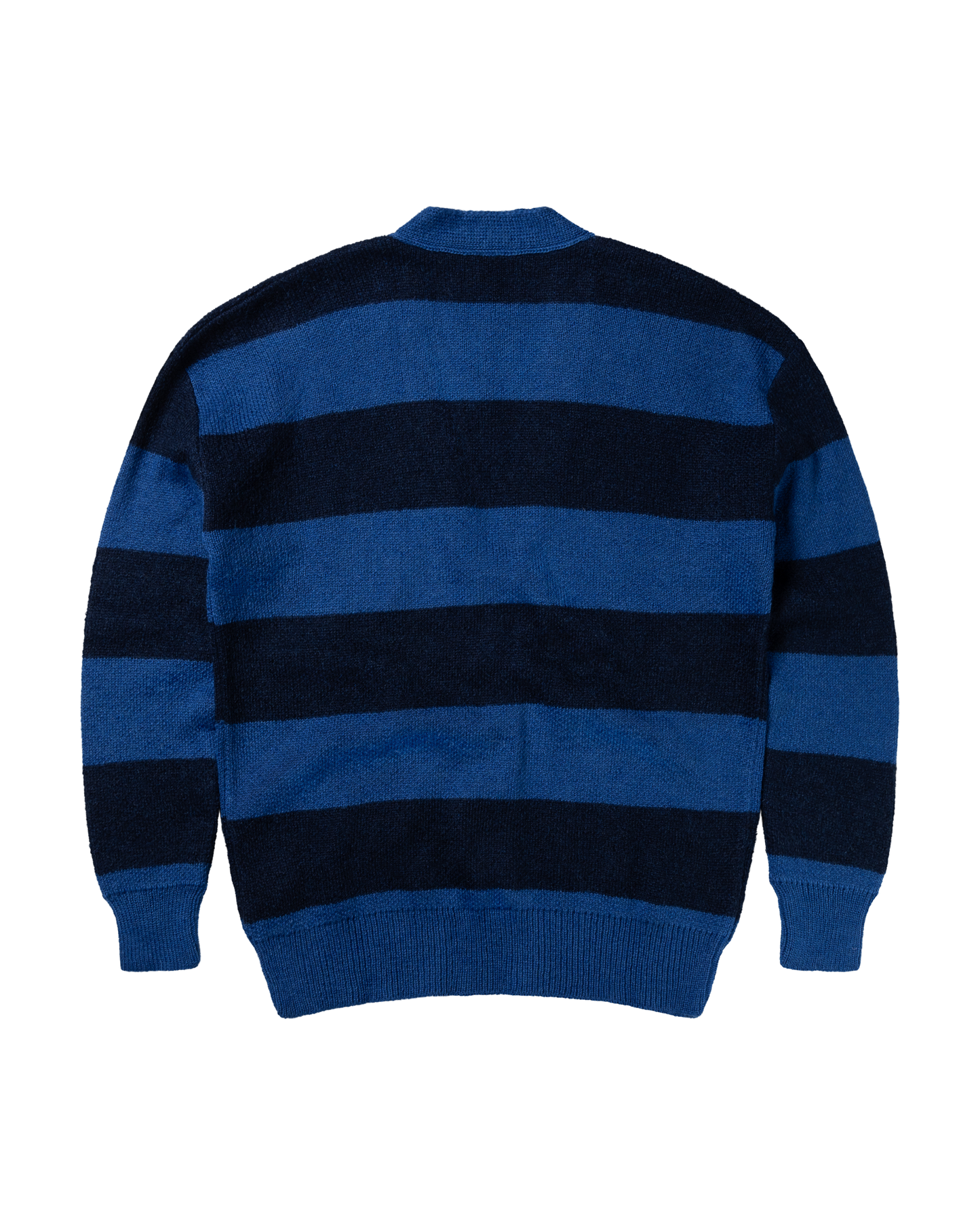 Striped Mohair Oversized Cardigan