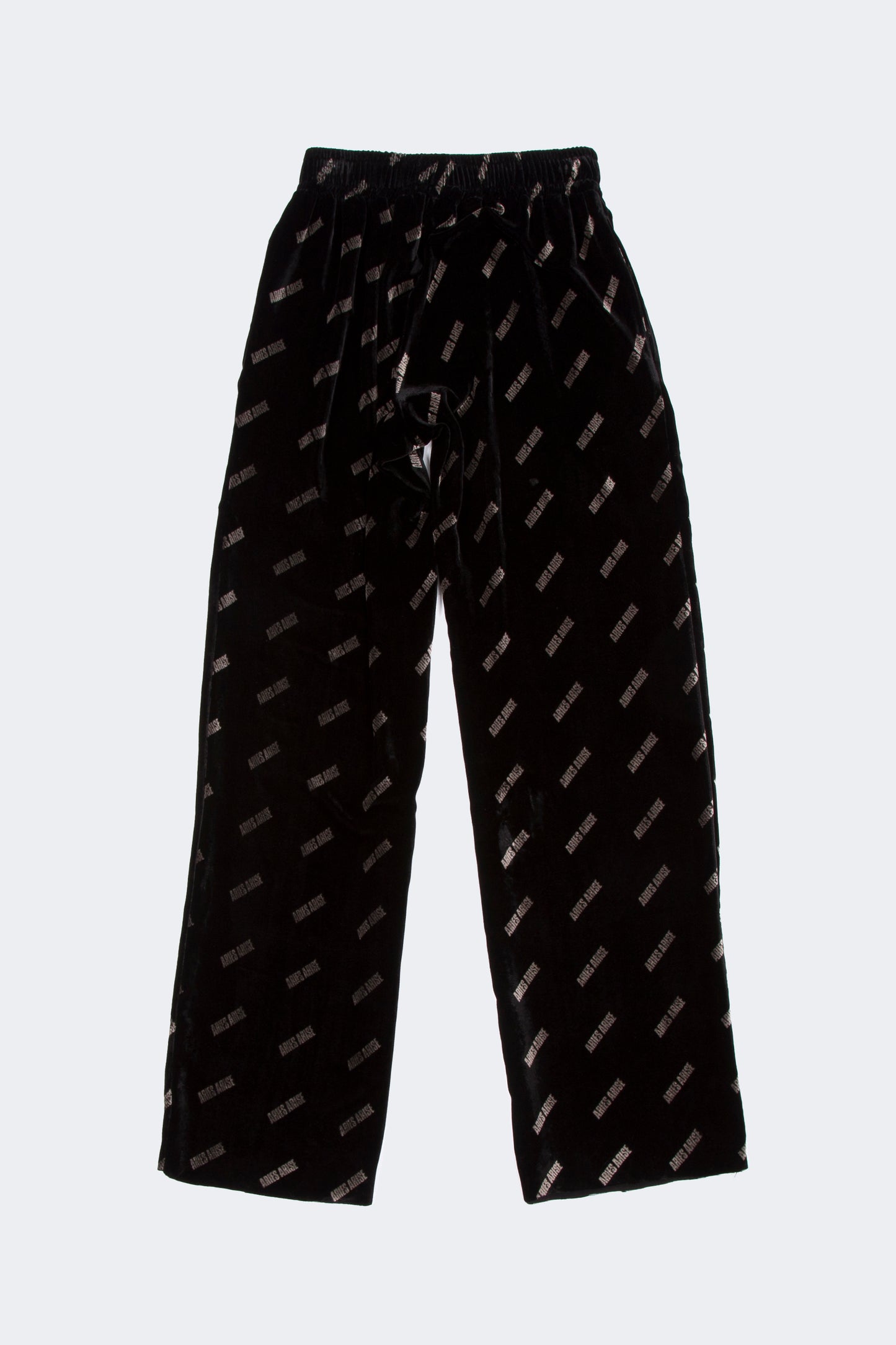 Logo Velvet Track Pants