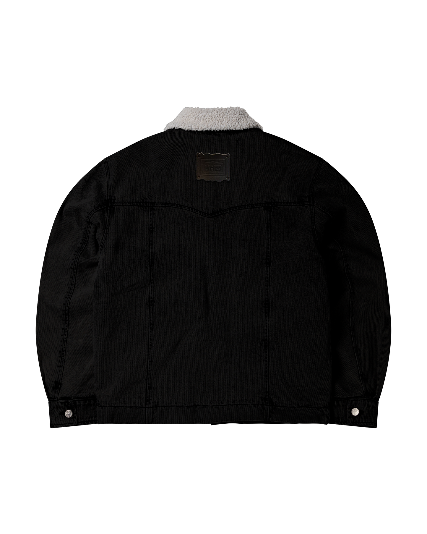 Sherpa Denim Car Coat
