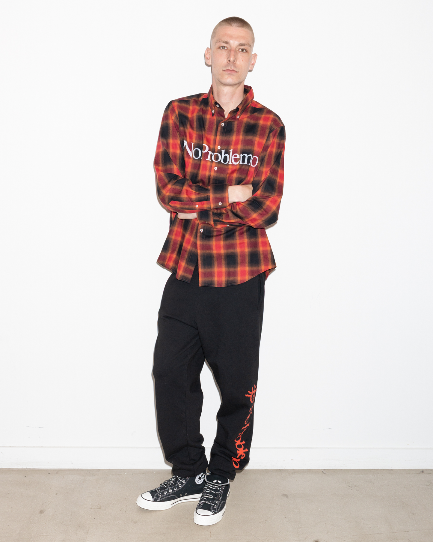 No Problemo Plaid LS Shirt