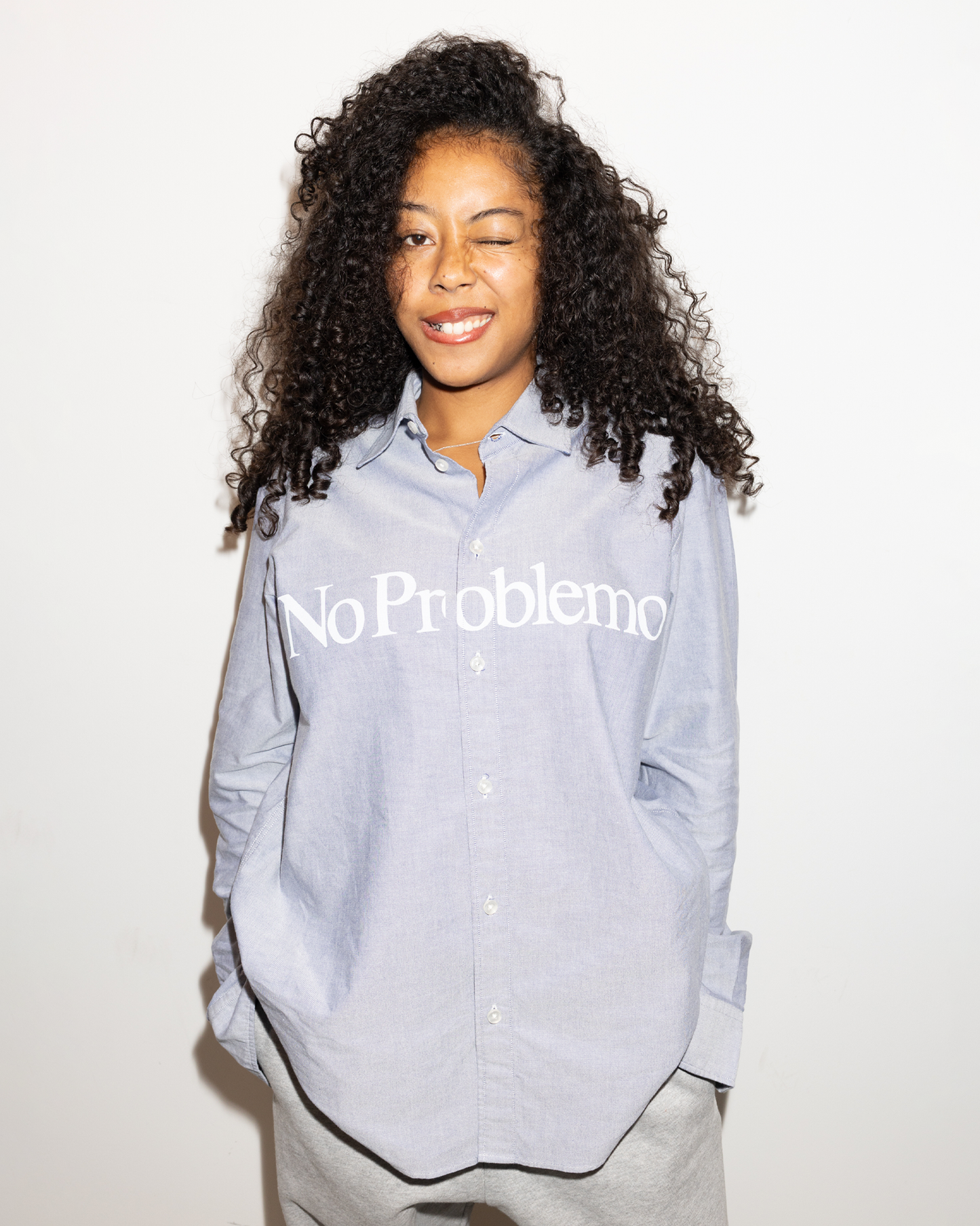 No Problemo Oxford LS Shirt