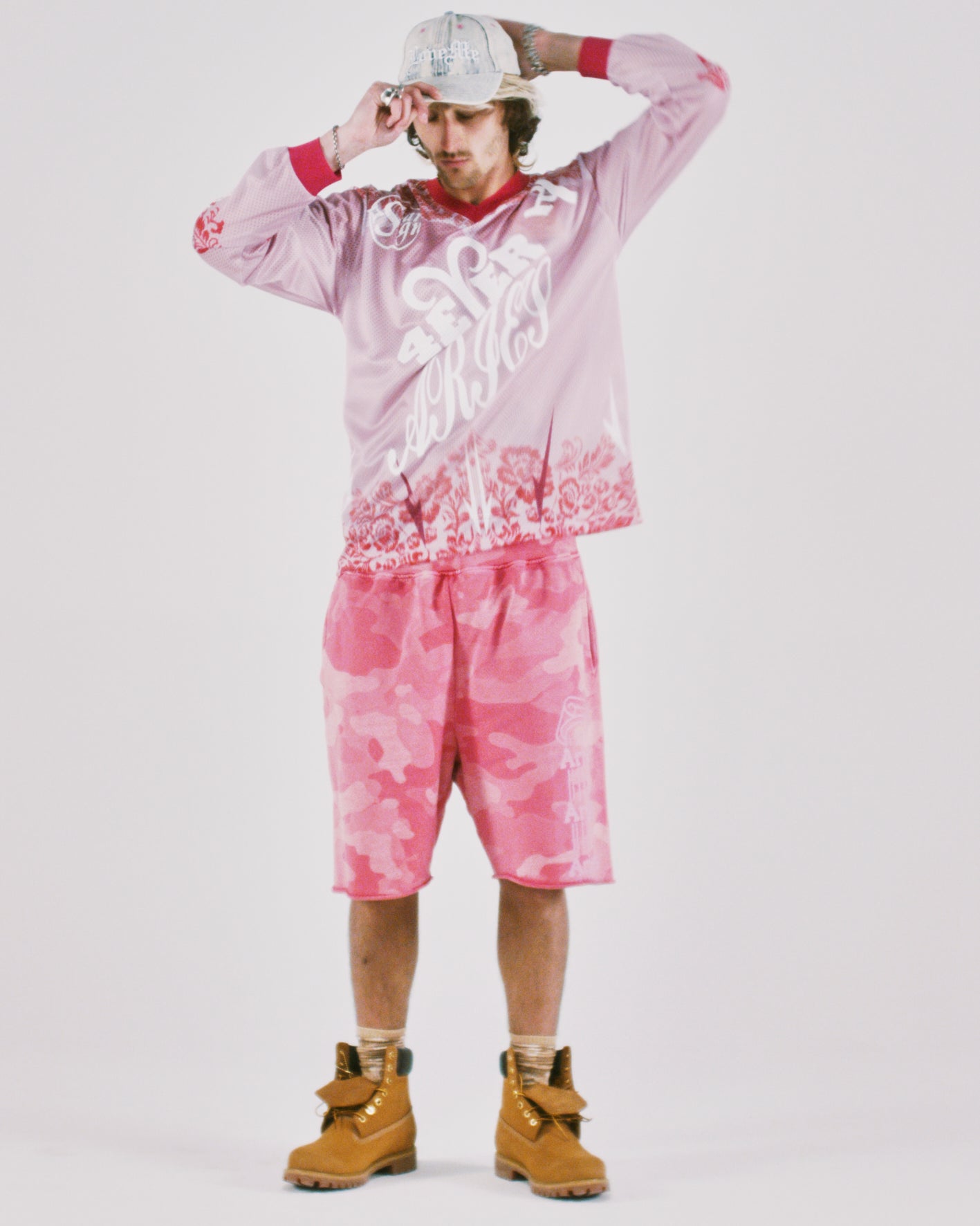 Aged Column Camo Sweatshort