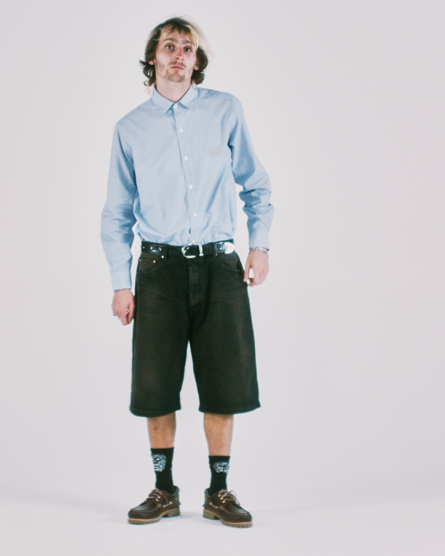 Stripe Poplin Classic Shirt