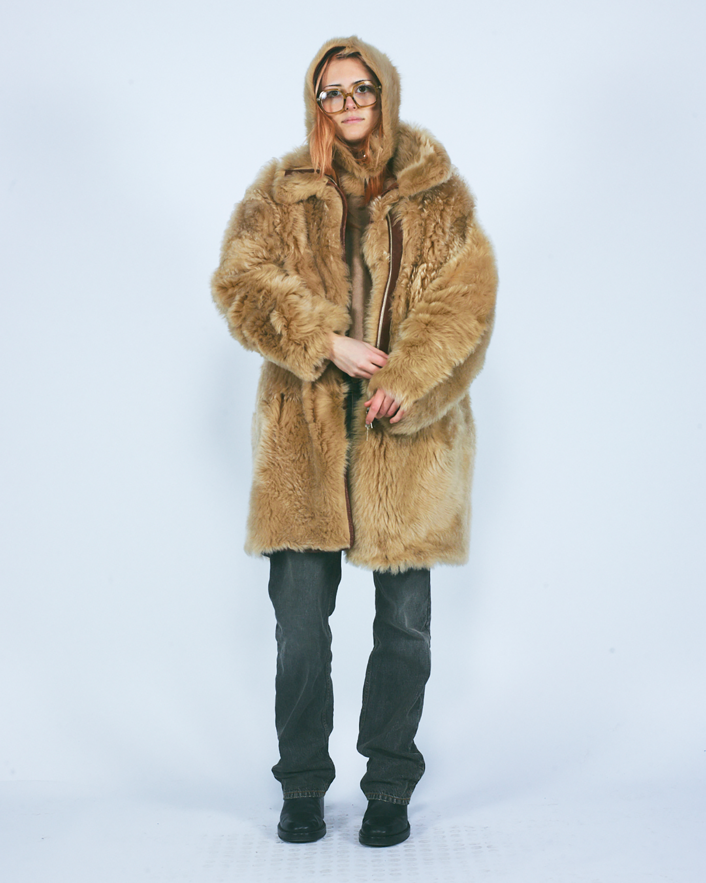 Reversible Sheepskin Coat