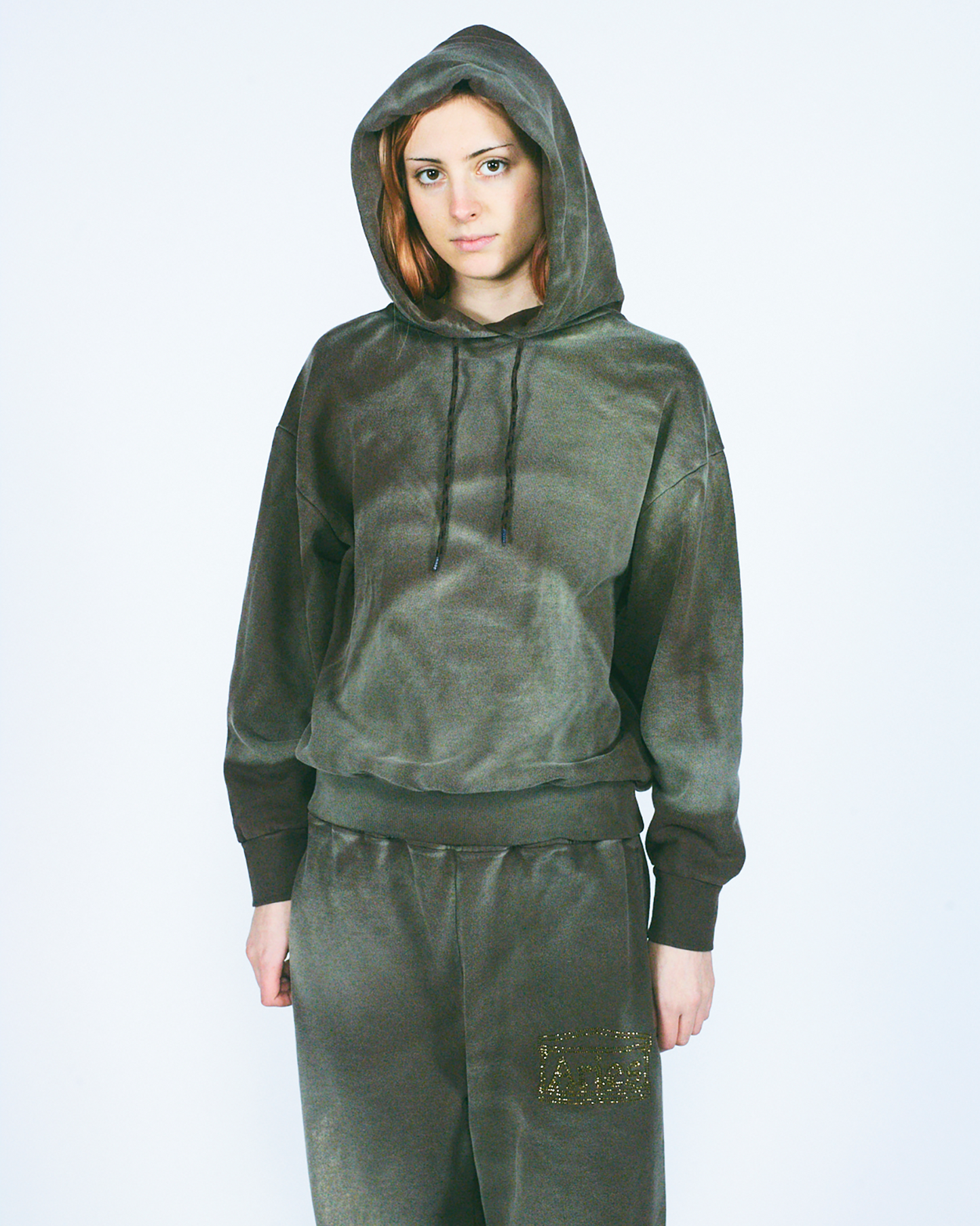 Sunbleached Premium Diamante Temple Hoodie