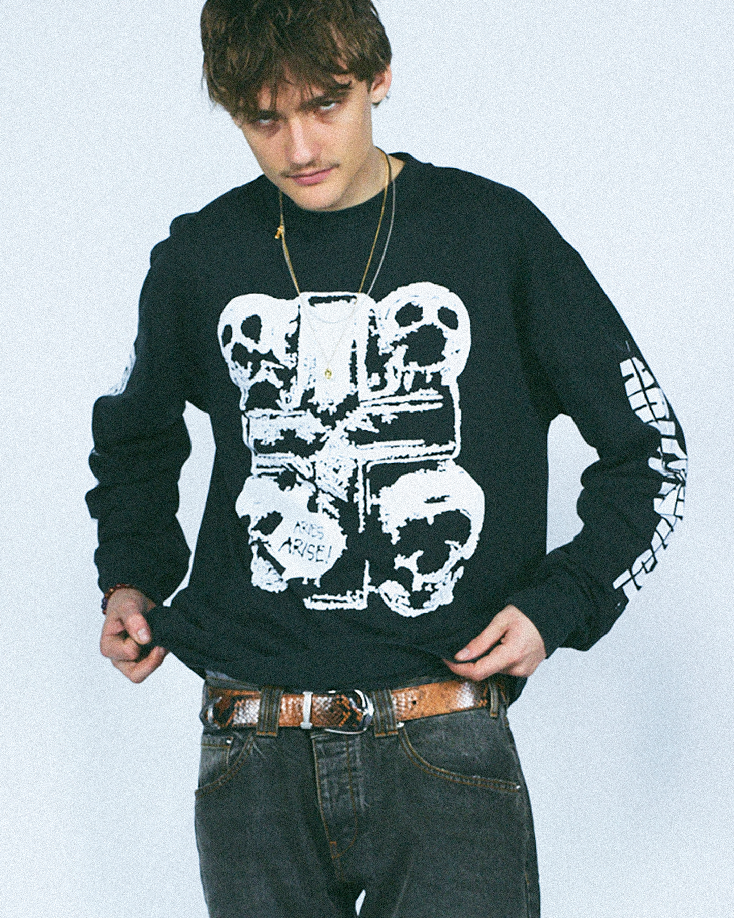 Faded I'm Cross LS Tee