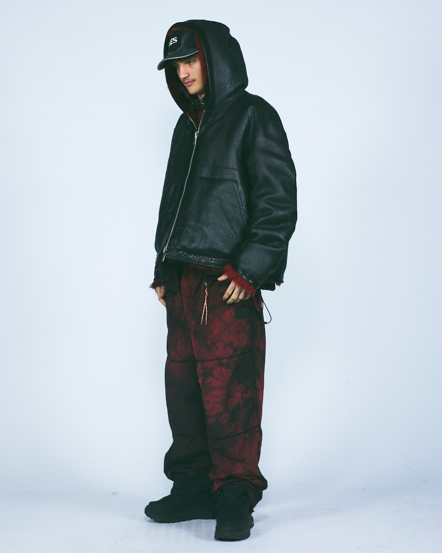 Tie Dye Nylon Windcheater Pant