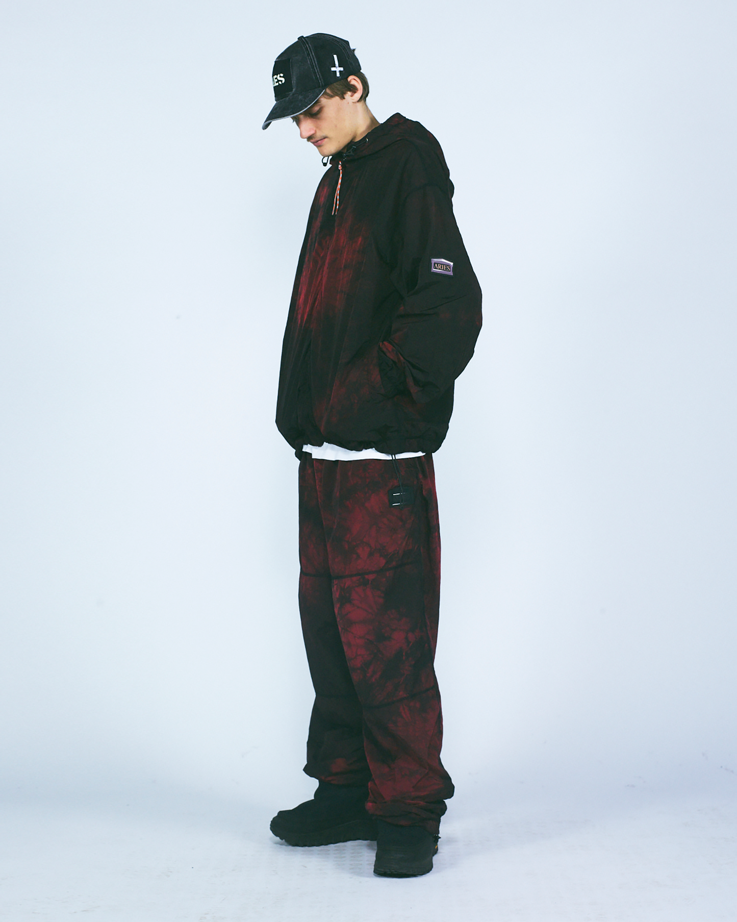 Tie Dye Nylon Windcheater Jacket