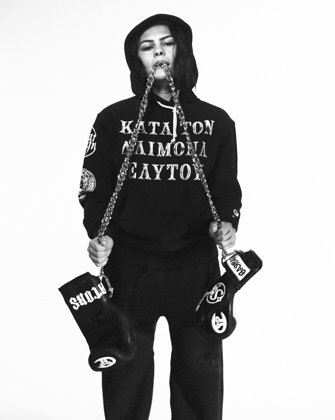 Aries x Champion Demon Hoodie