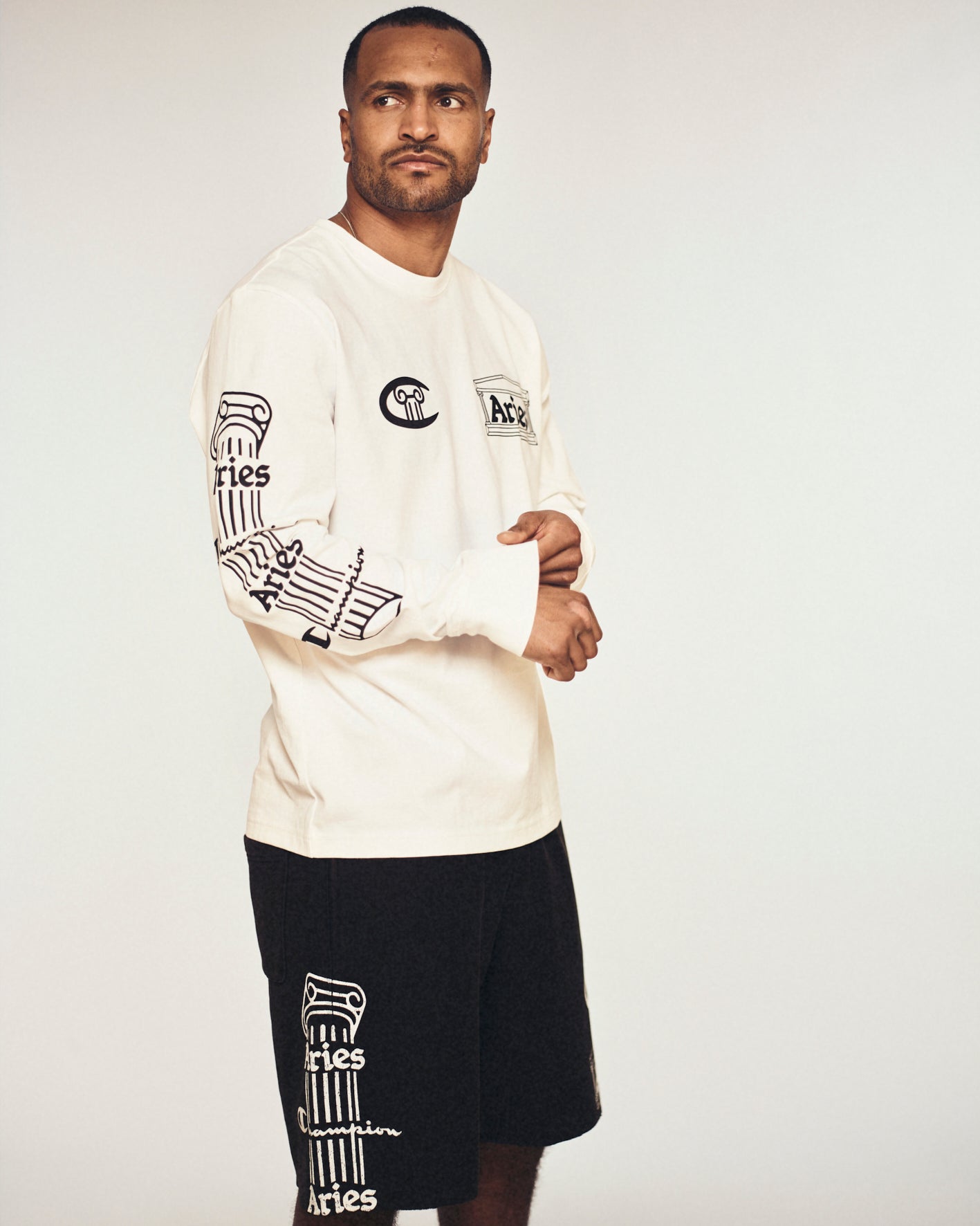 Aries x Champion Stars LS Tee