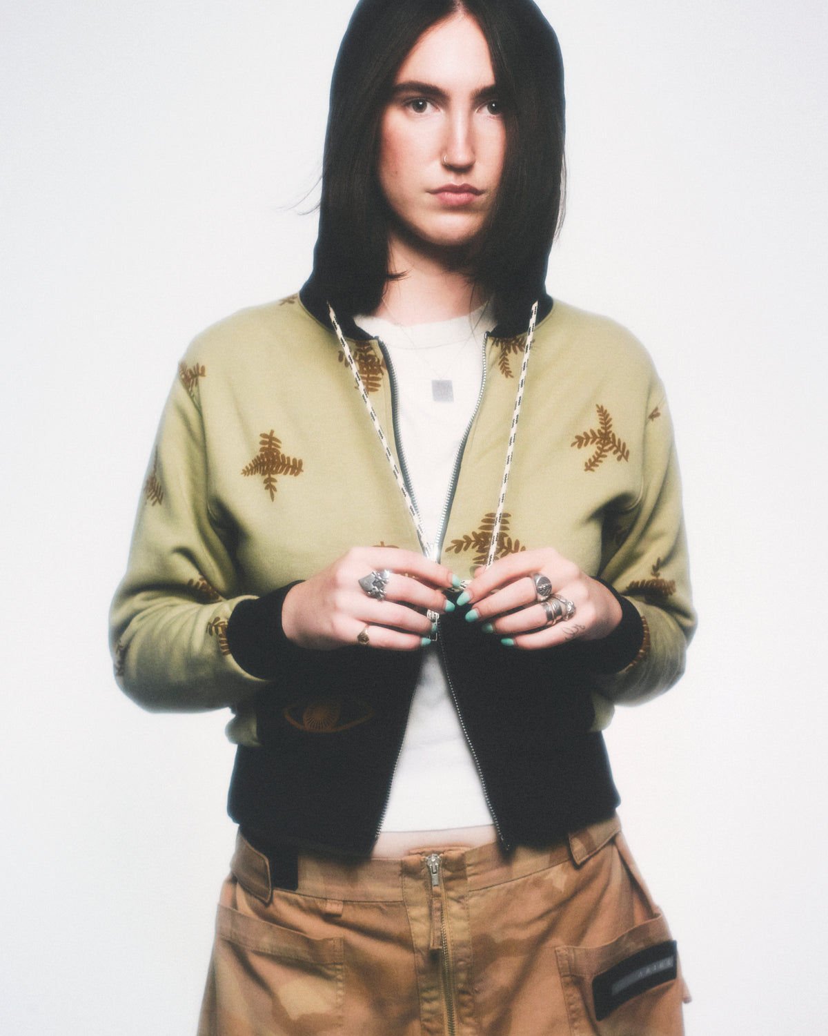Aries x LAIKA Wildwood Zip Thru Hoodie