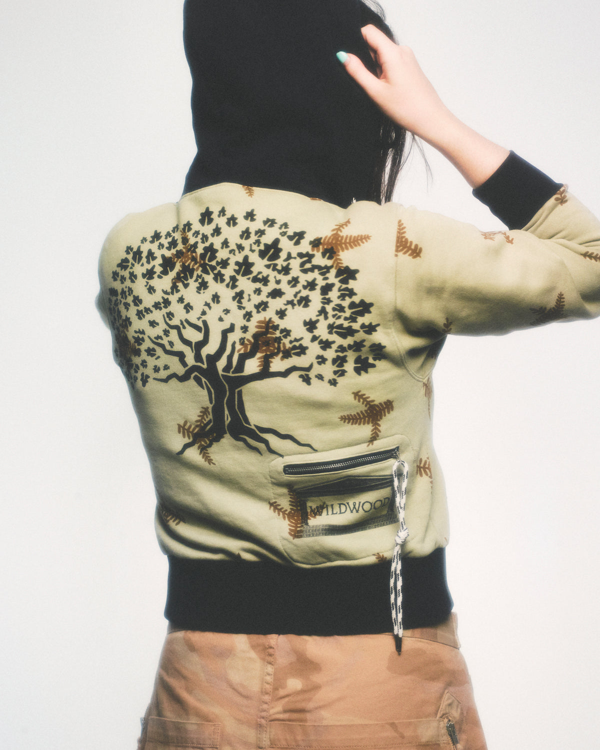 Aries x LAIKA Wildwood Zip Thru Hoodie