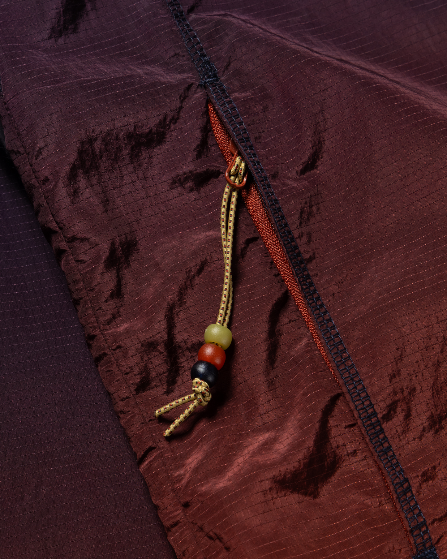 puma x aries ombre nylon quarter lace hooded jacket