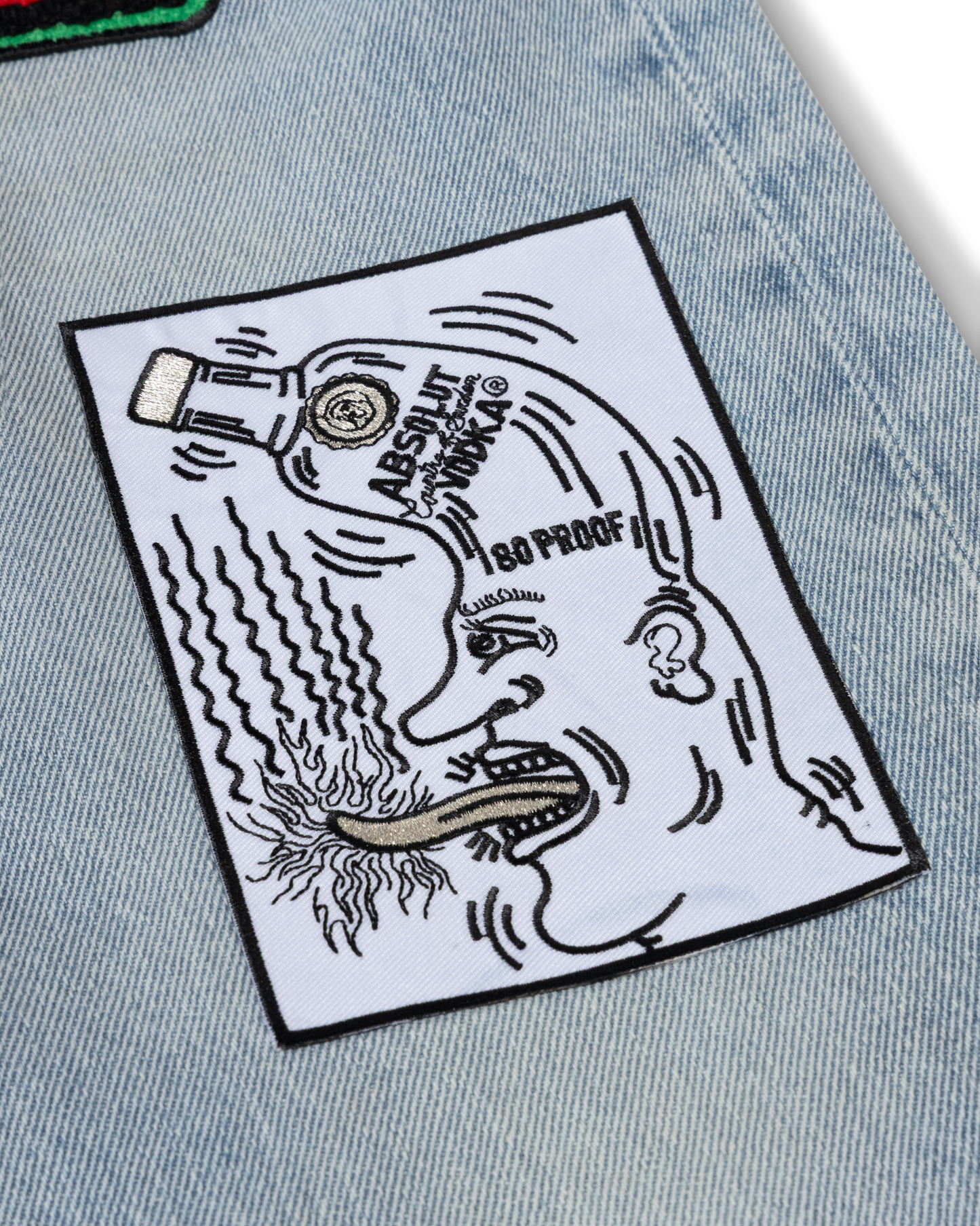 Aries x Absolut Haring Embellished Lilly Jean