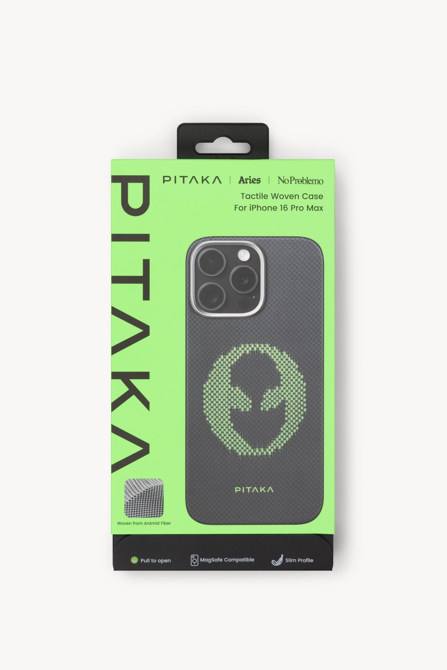 NO PROBLEMO x PITAKA iPhone 16 Pro Max Tactile Woven Case