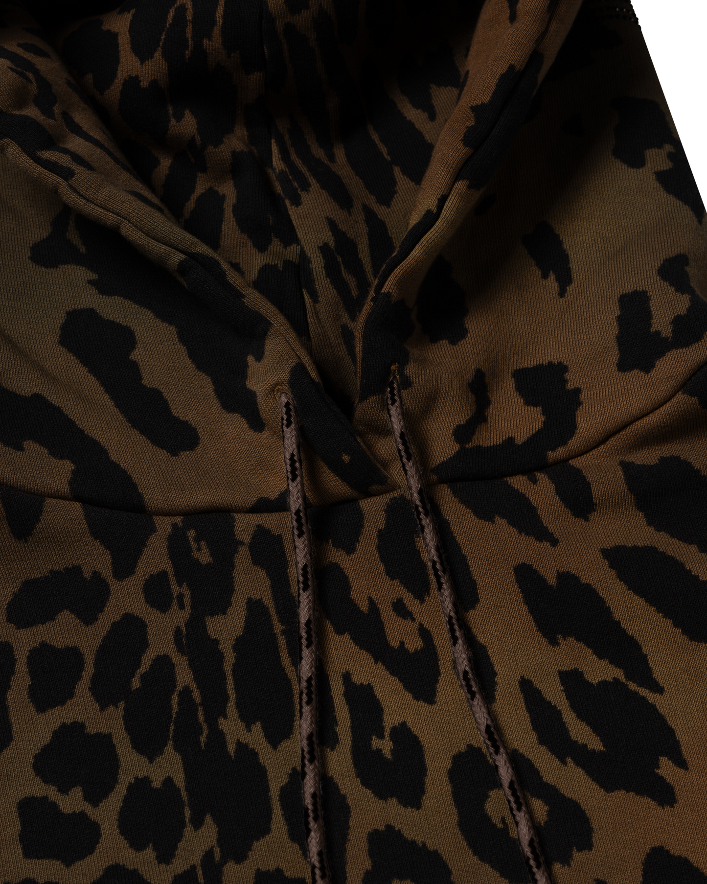 Leopard Tie Dye Hoodie