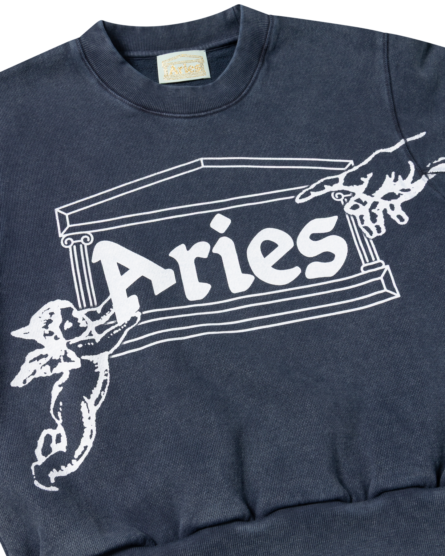 Premium Aged Cherub Temple Sweatshirt