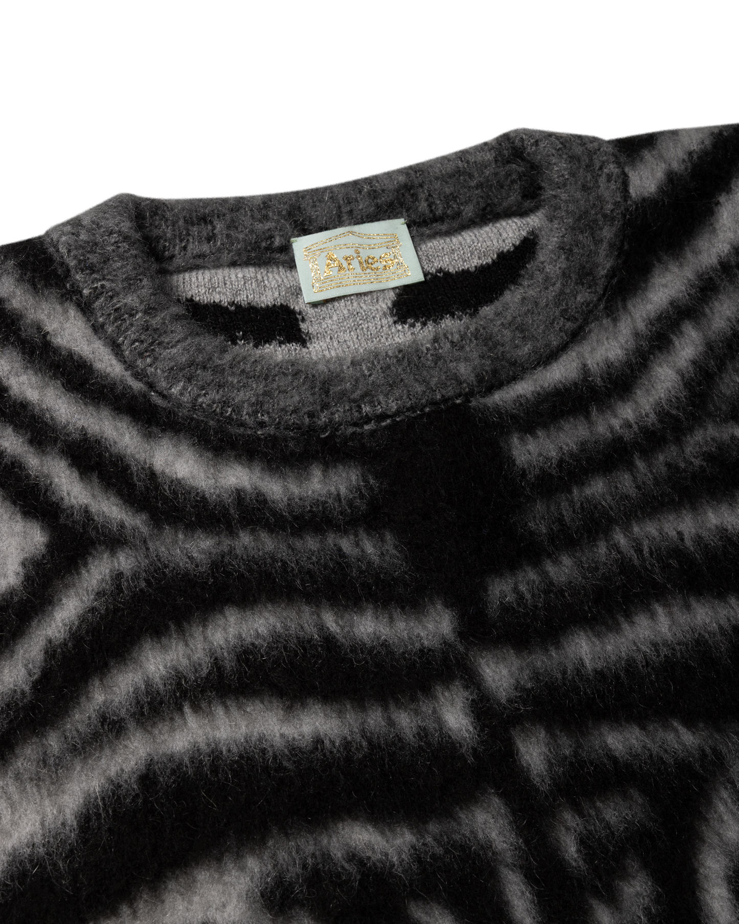 Brushed Zebra Sweater
