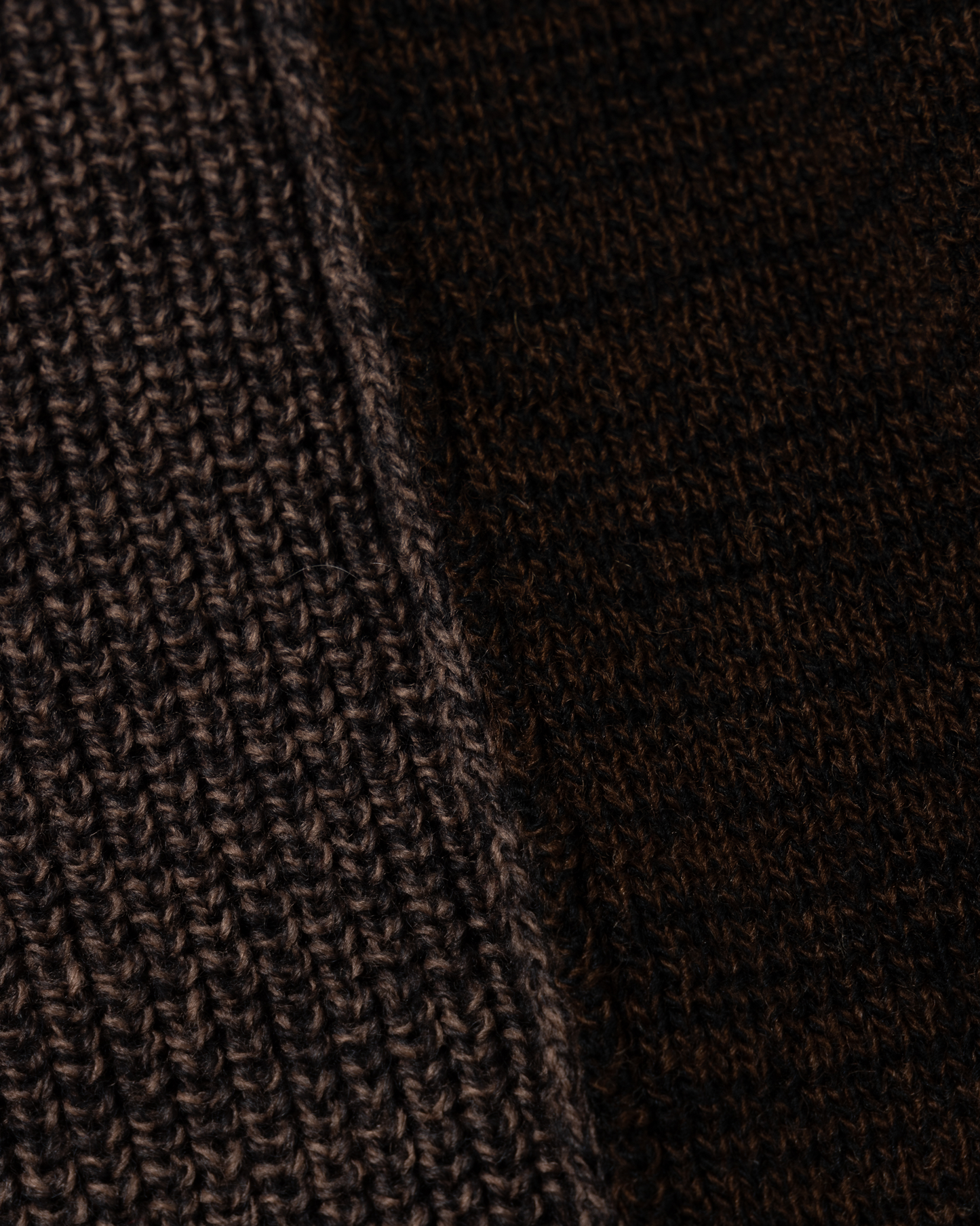 Bi-colour Fisherman Sweater