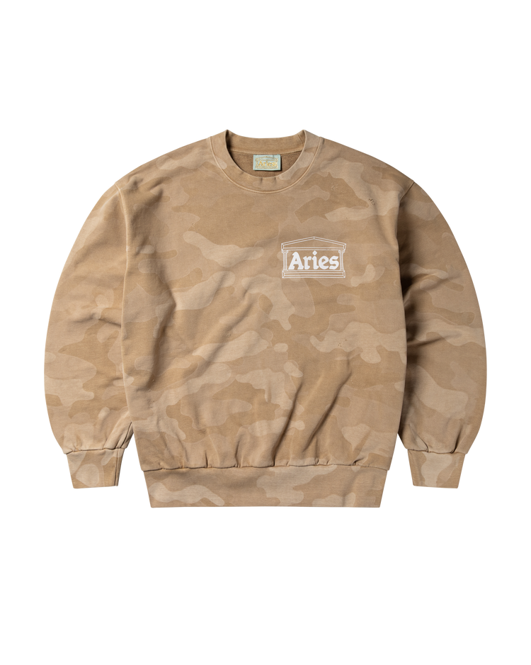 Aged Temple Camo Sweat