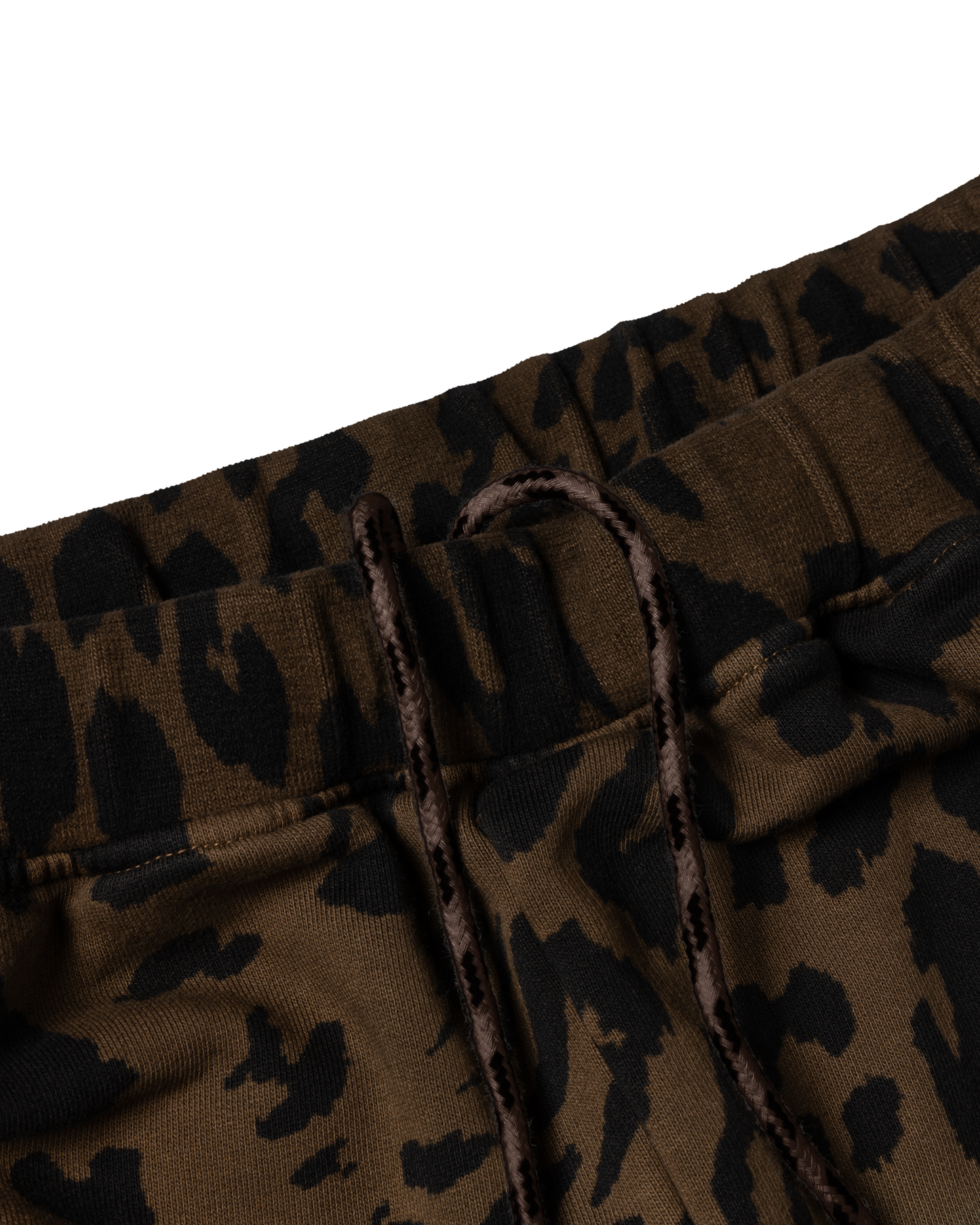 Leopard Tie Dye Straight Sweatpant