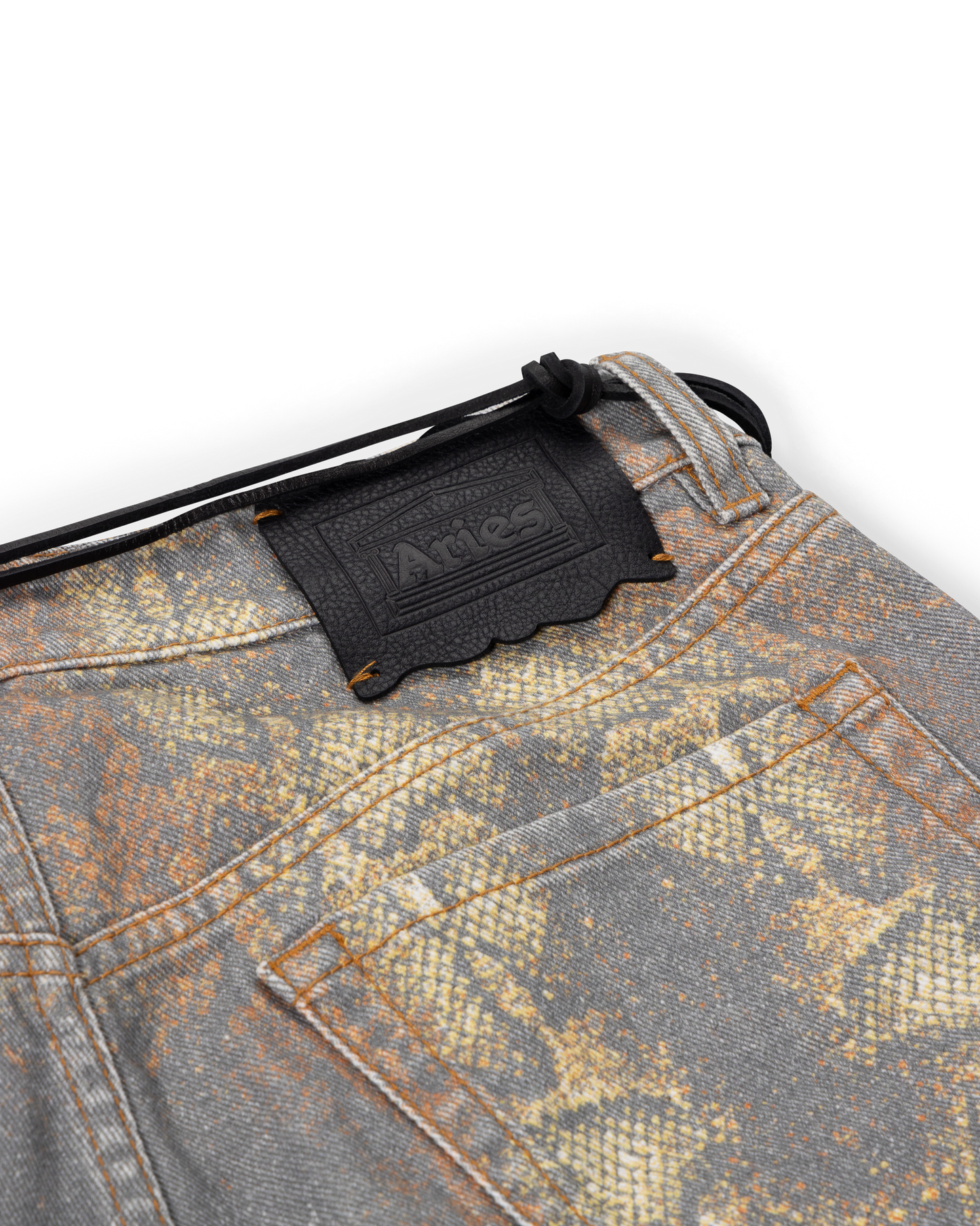 Snake Print Low Rise Lilly Jeans