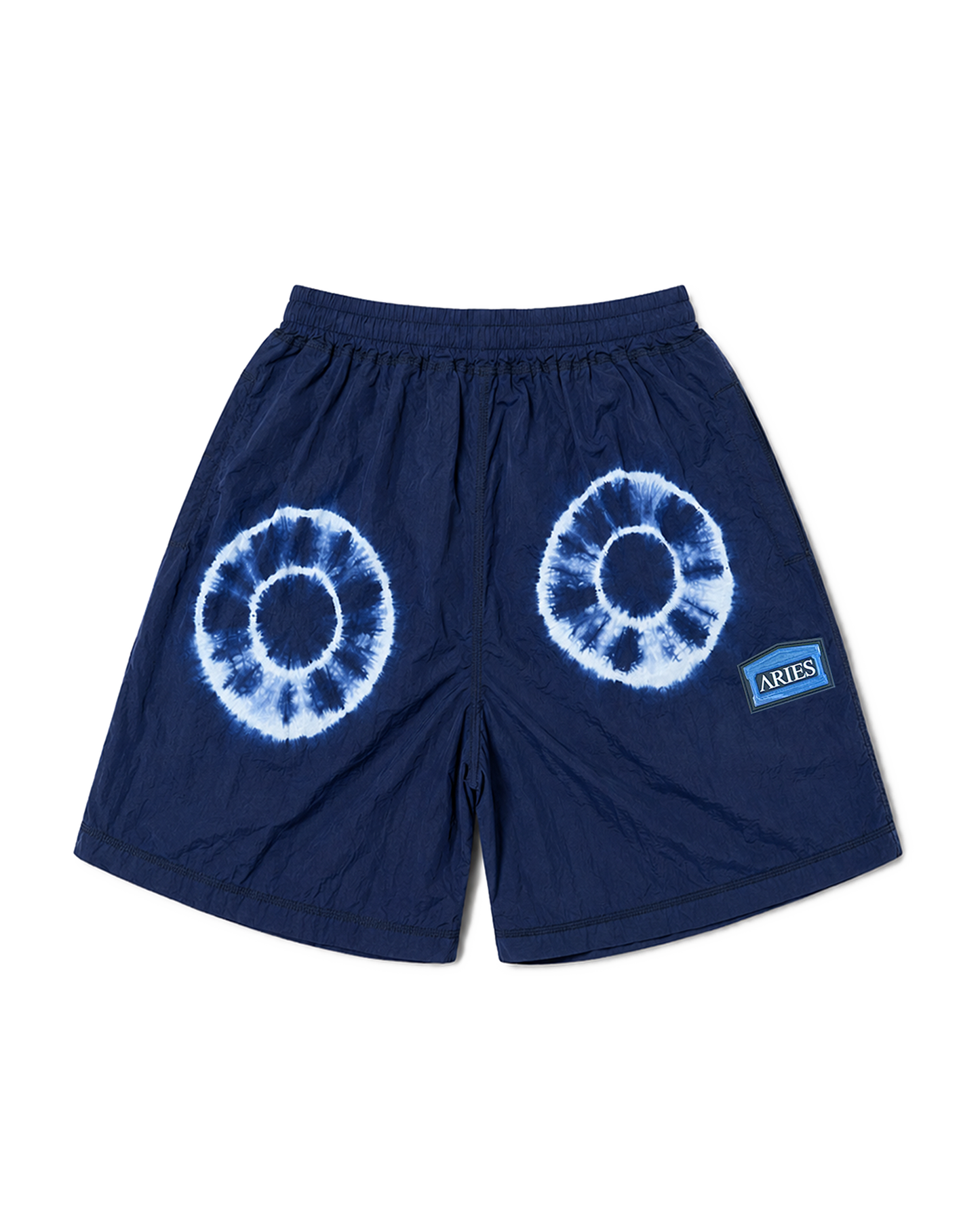 Tie Dye Nylon Windcheater Shorts