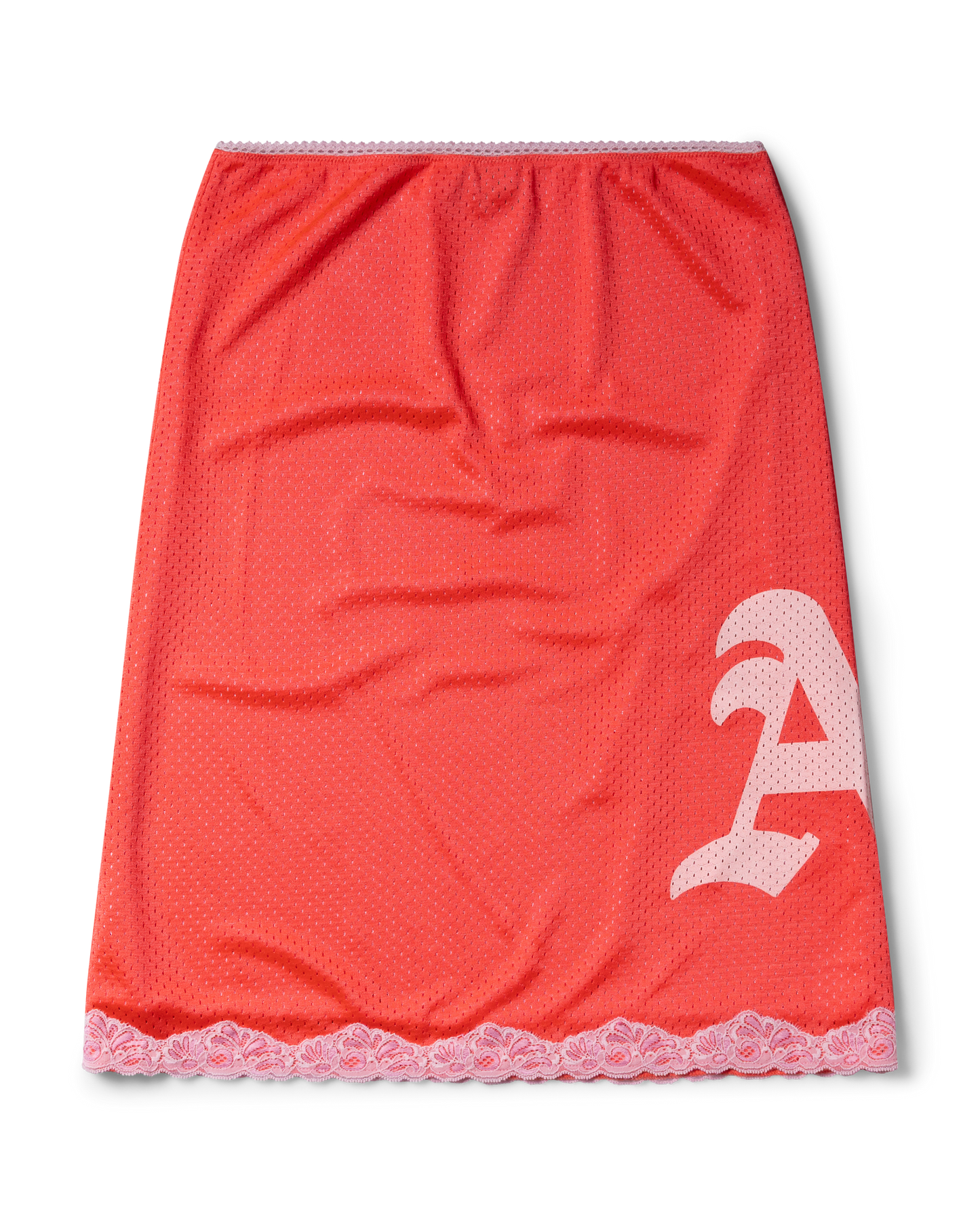 Gothic Lace Airtex Midi Skirt