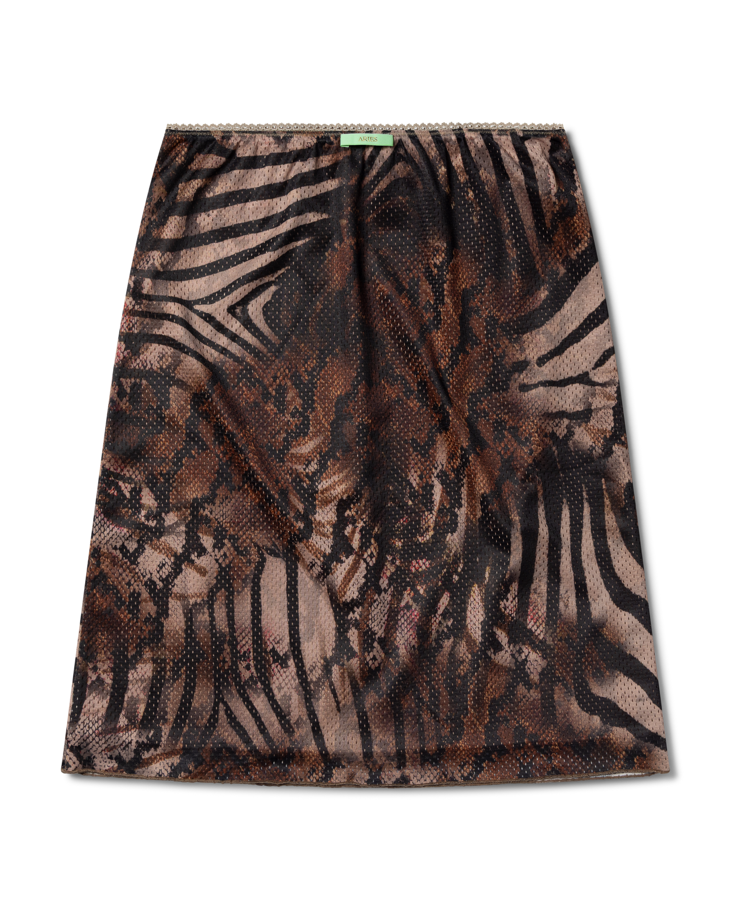 Animal Airtex Midi Skirt