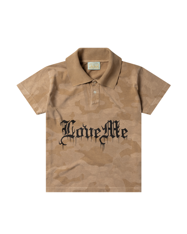 Aged Angel Camo SS Polo Shirt