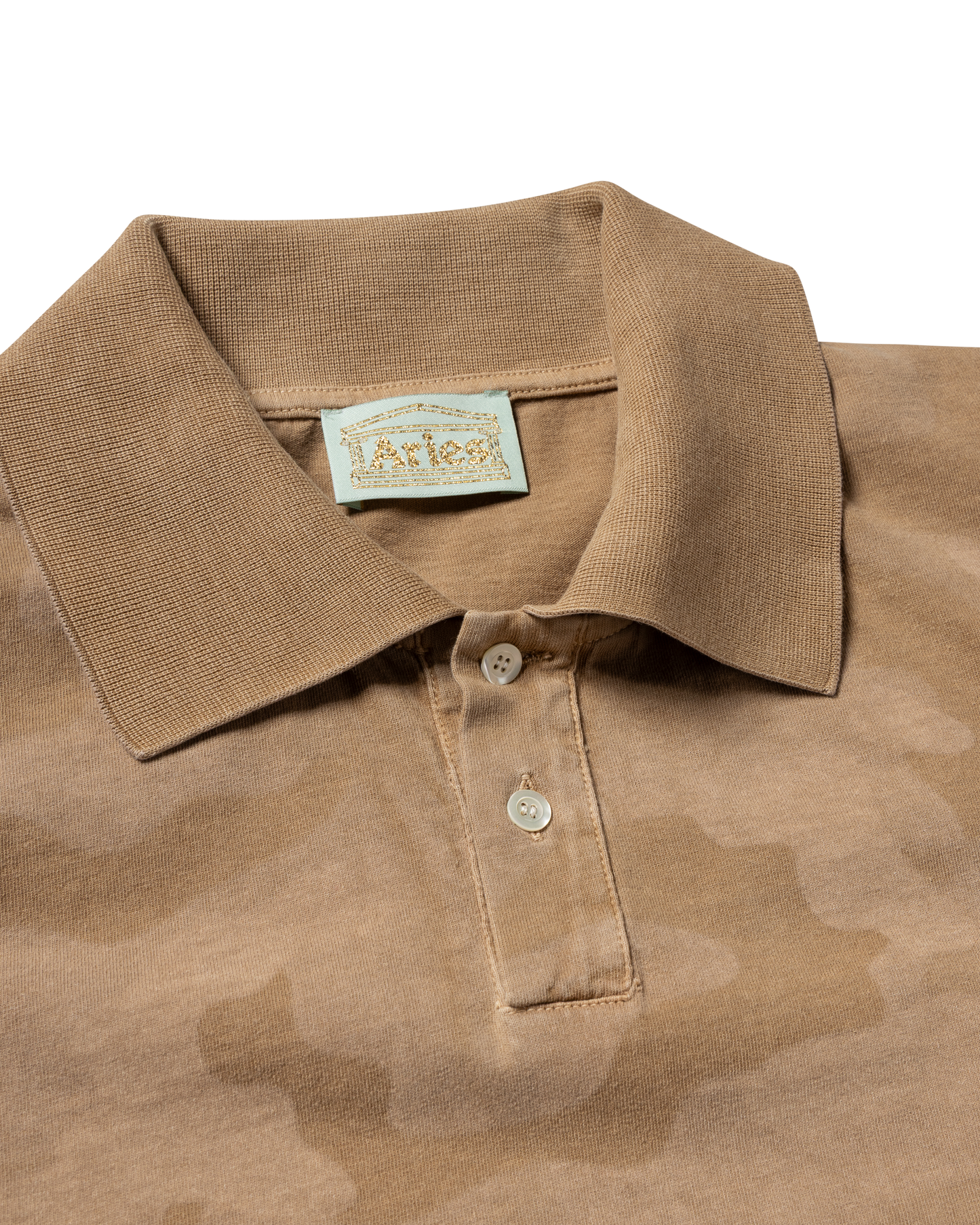 Aged Angel Camo SS Polo Shirt
