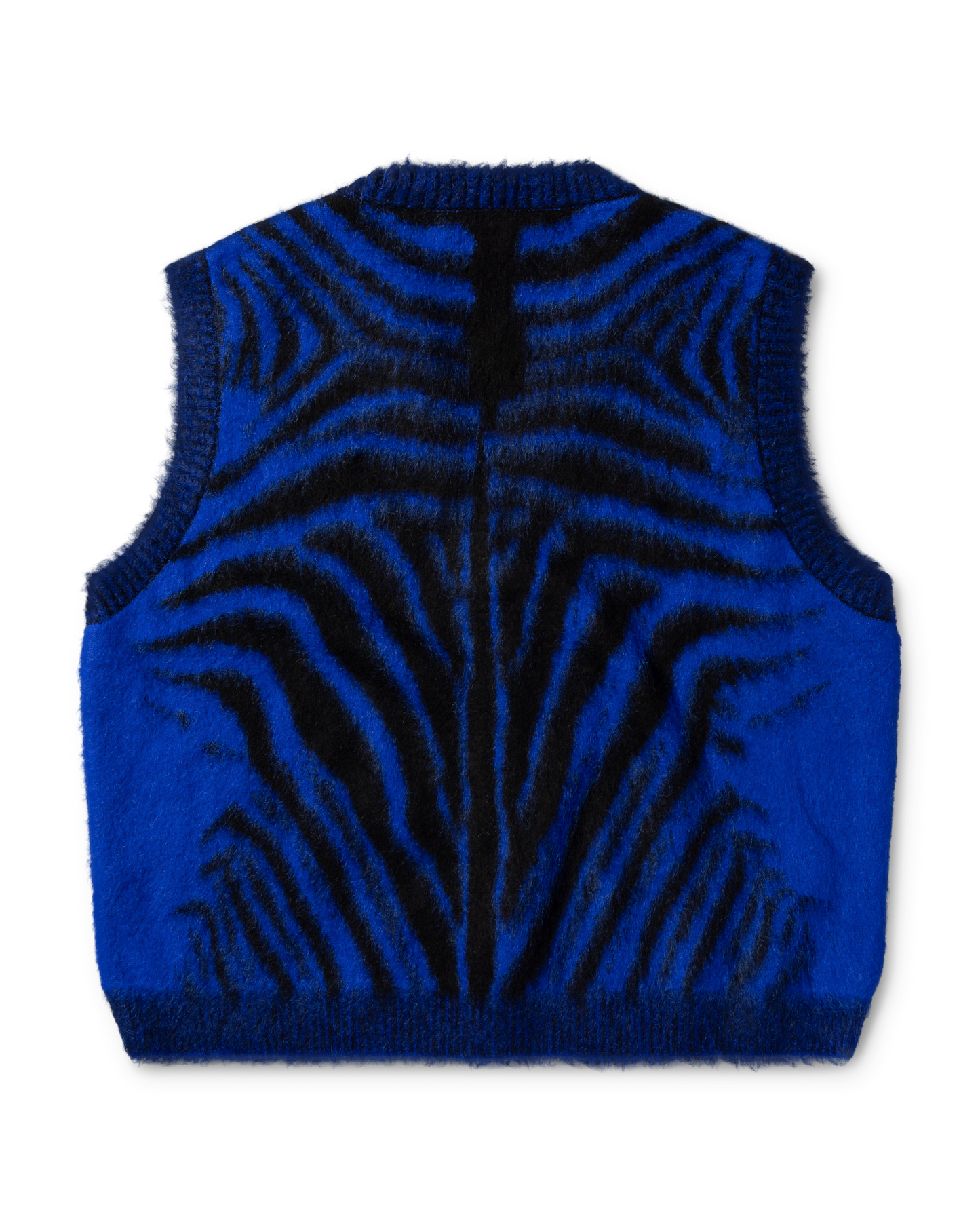 Brushed Zebra Vest
