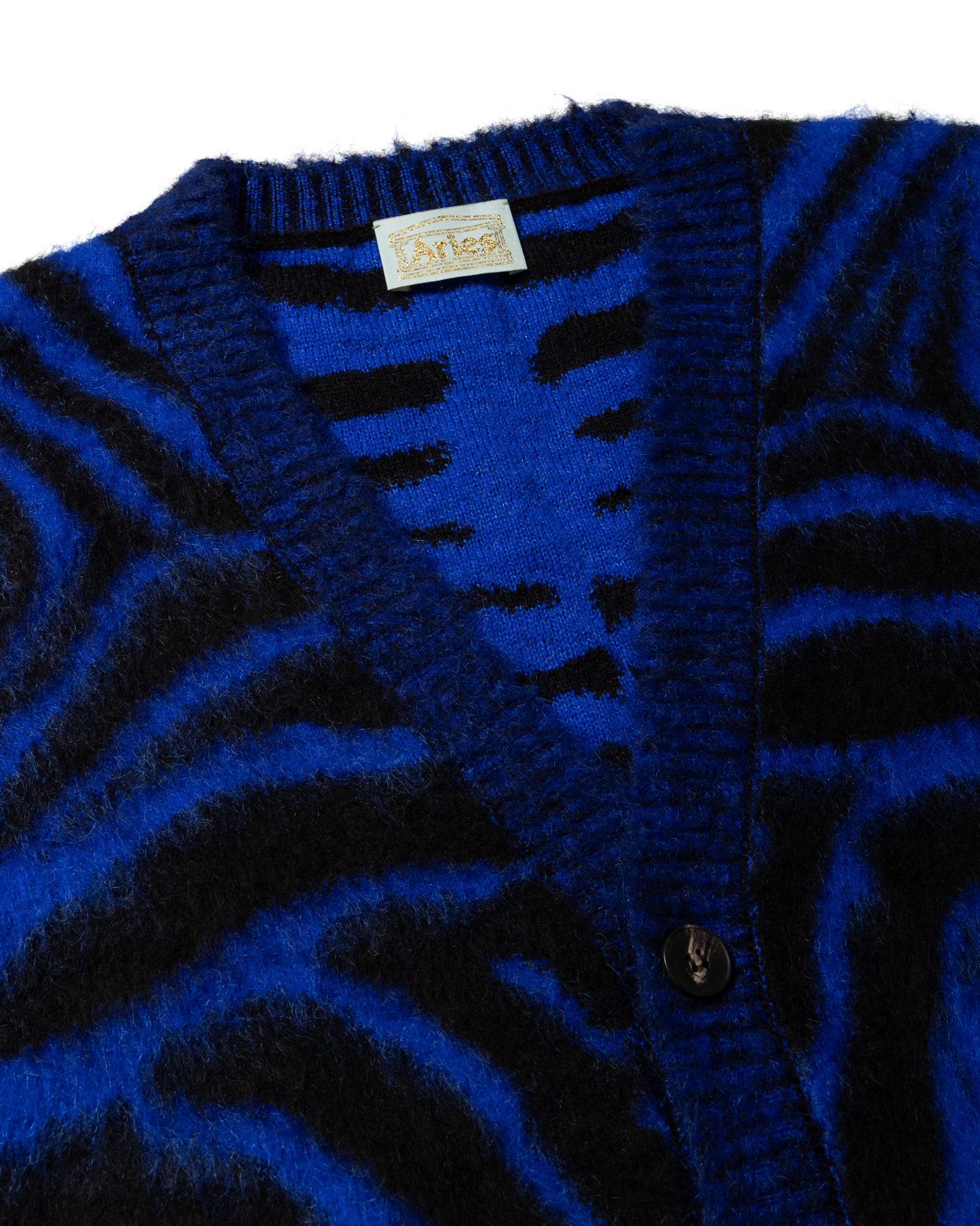 Brushed Zebra Vest