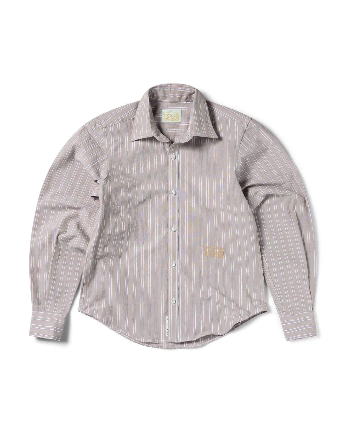 Stripe Temple LS Shirt