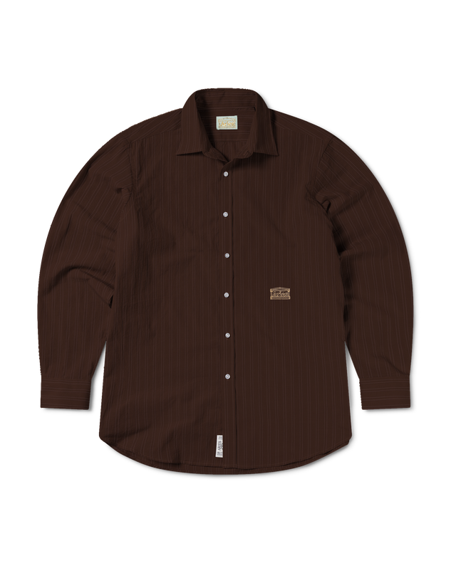 Stripe Temple LS Shirt
