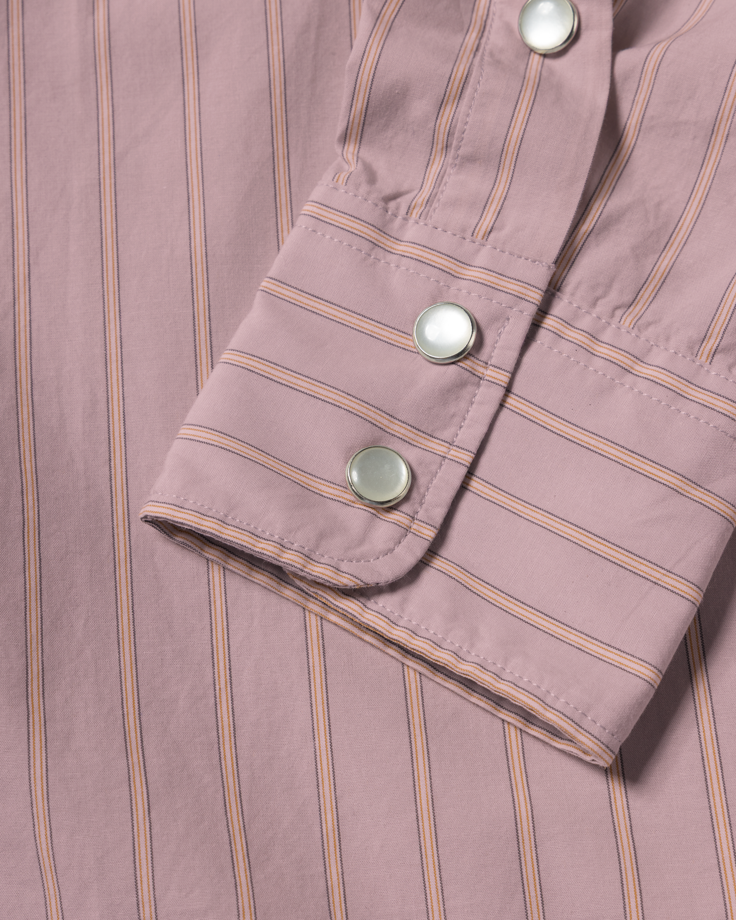 Poplin Stripe Western Shirt