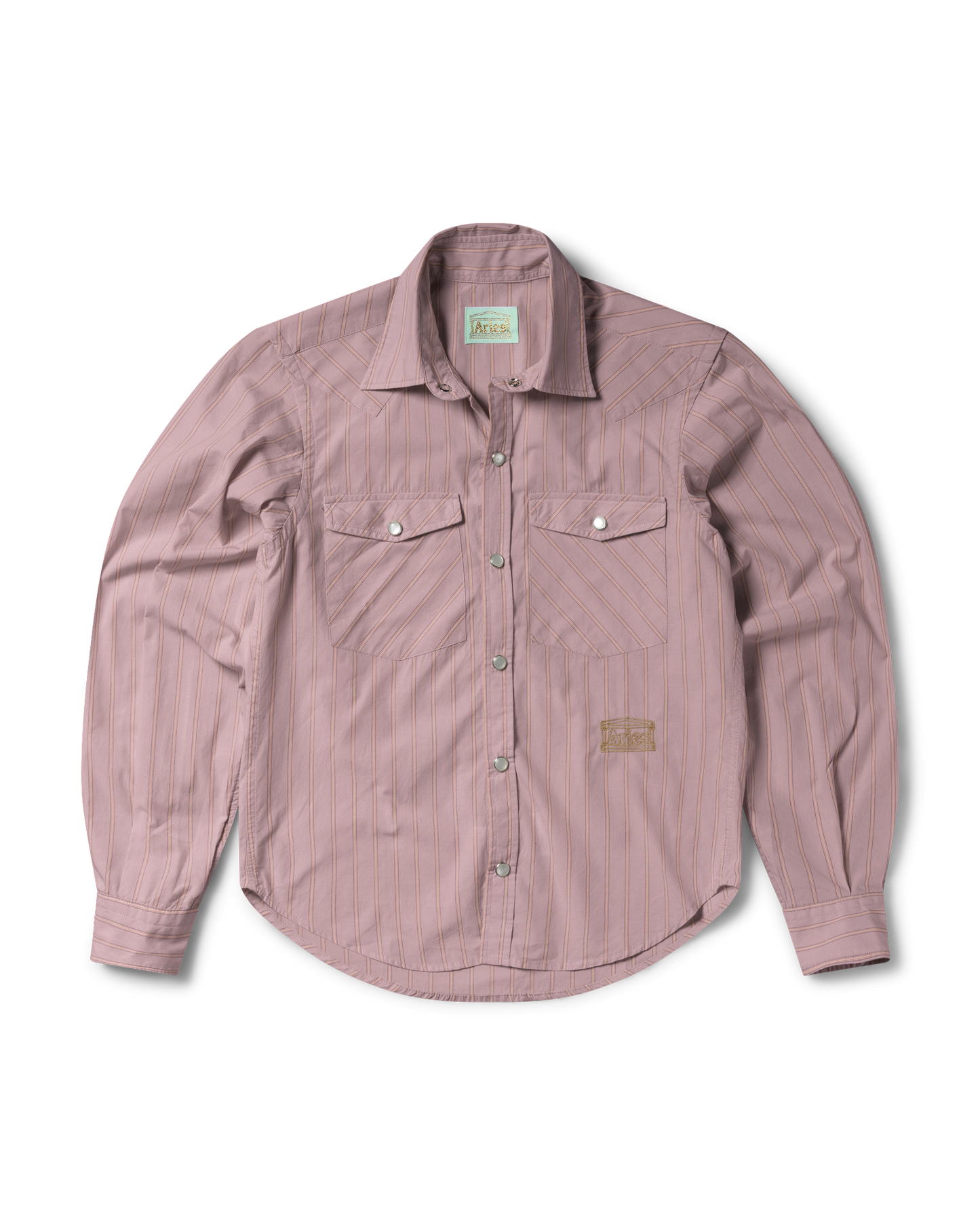 Poplin Stripe Western Shirt