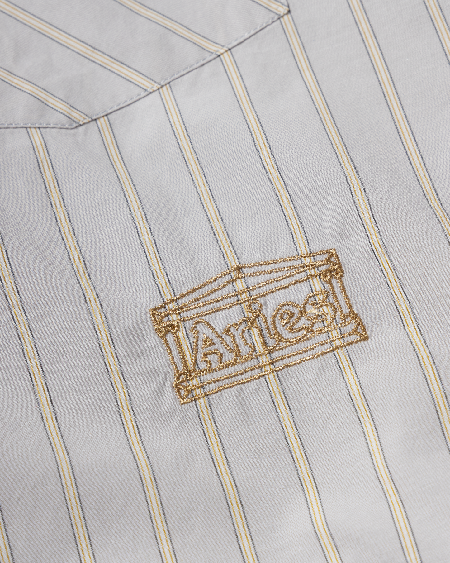 Poplin Stripe Western Shirt