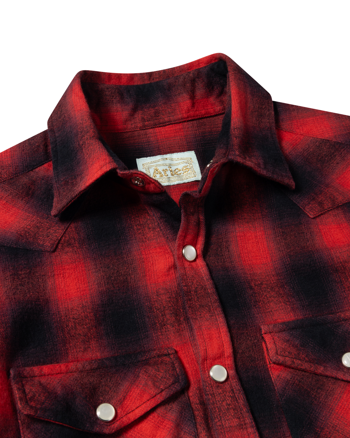 Plaid Western LS Shirt