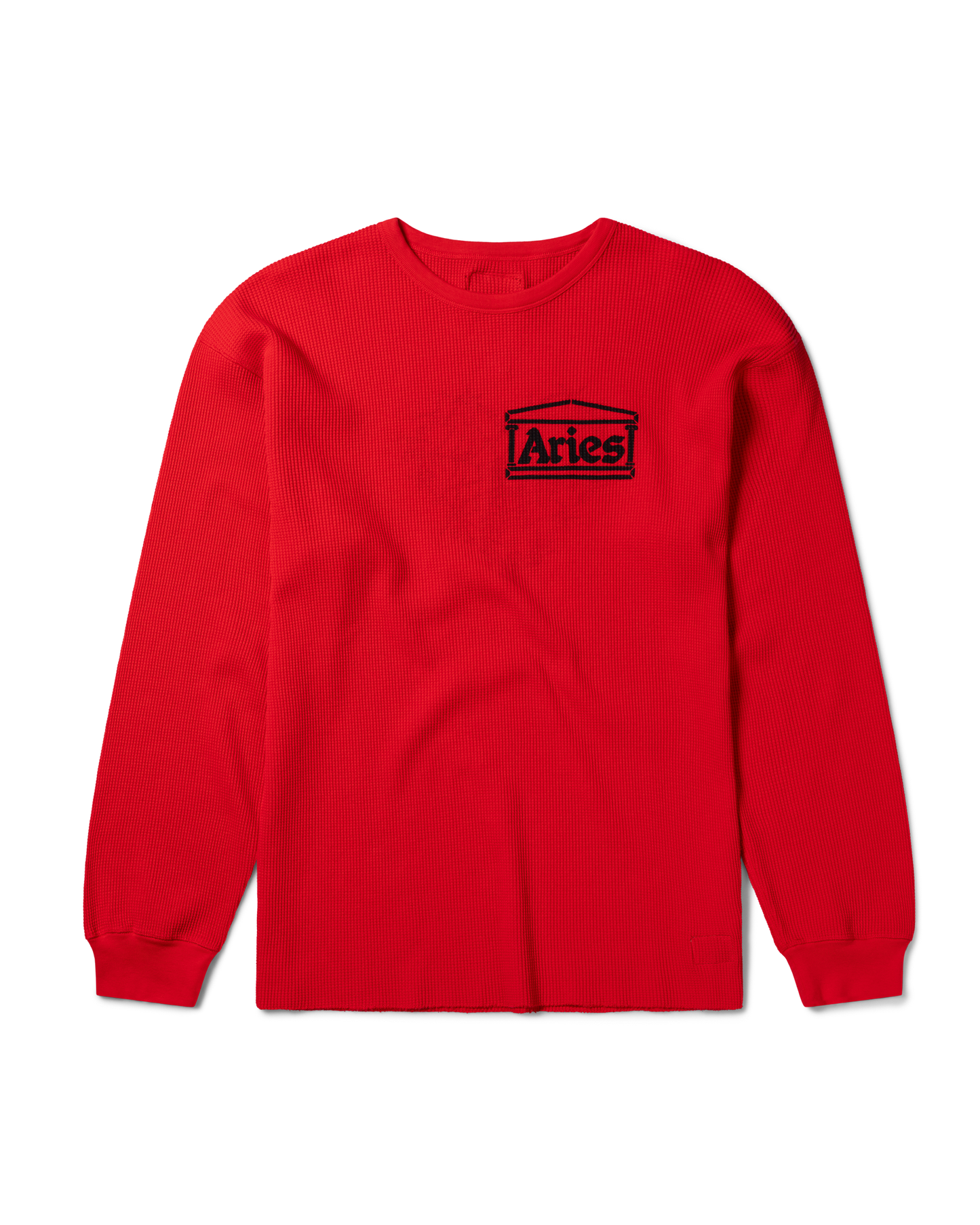Reversible Barbed Love Temple Waffle LS Tee