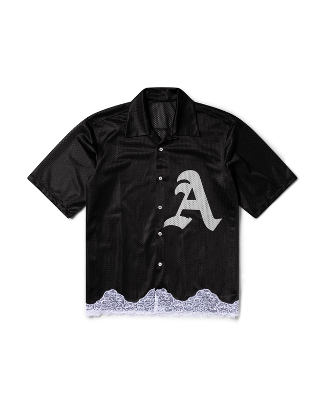 Gothic Lace Airtex Hawaiian Shirt