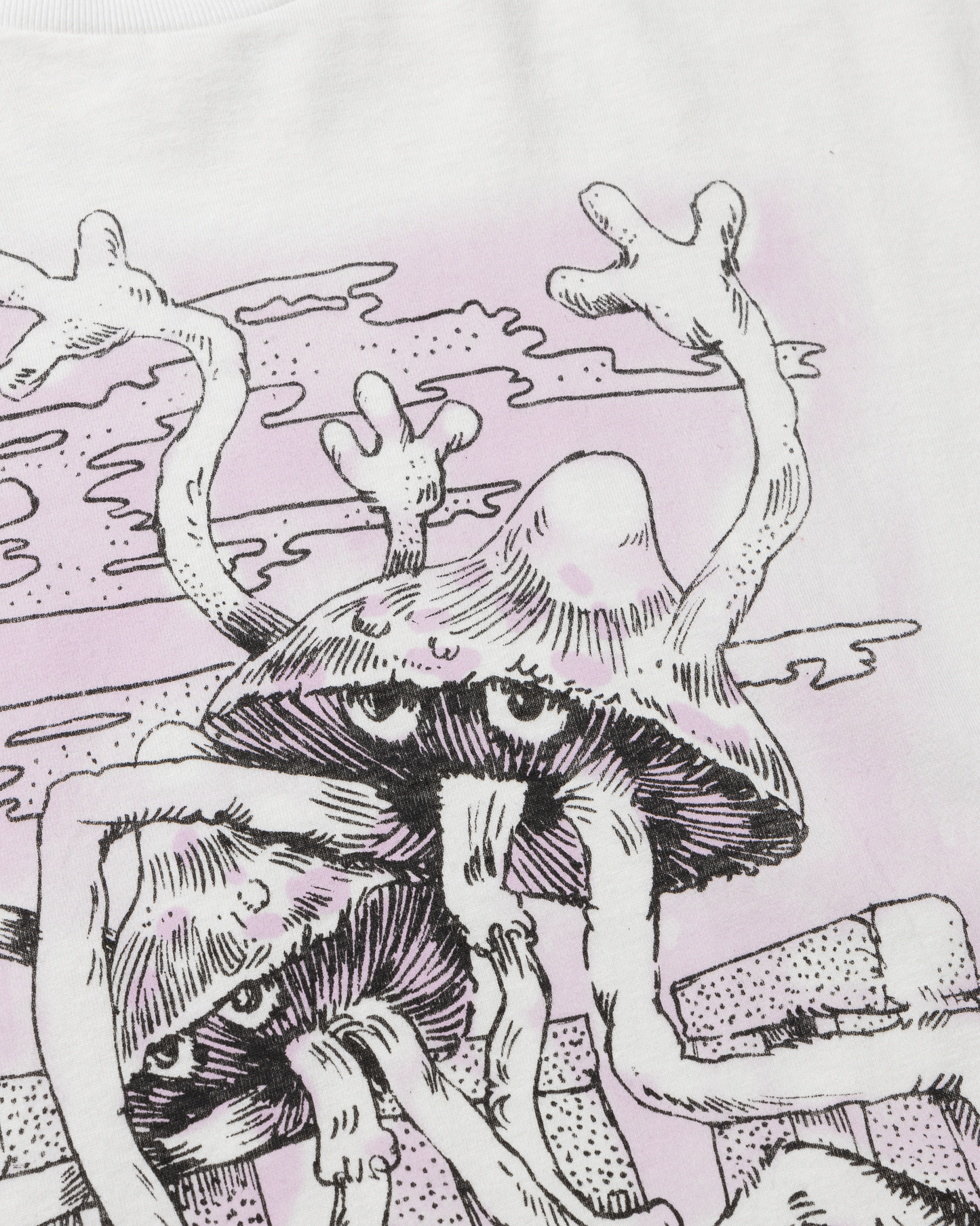 Faded Shroom Awakening LS Tee