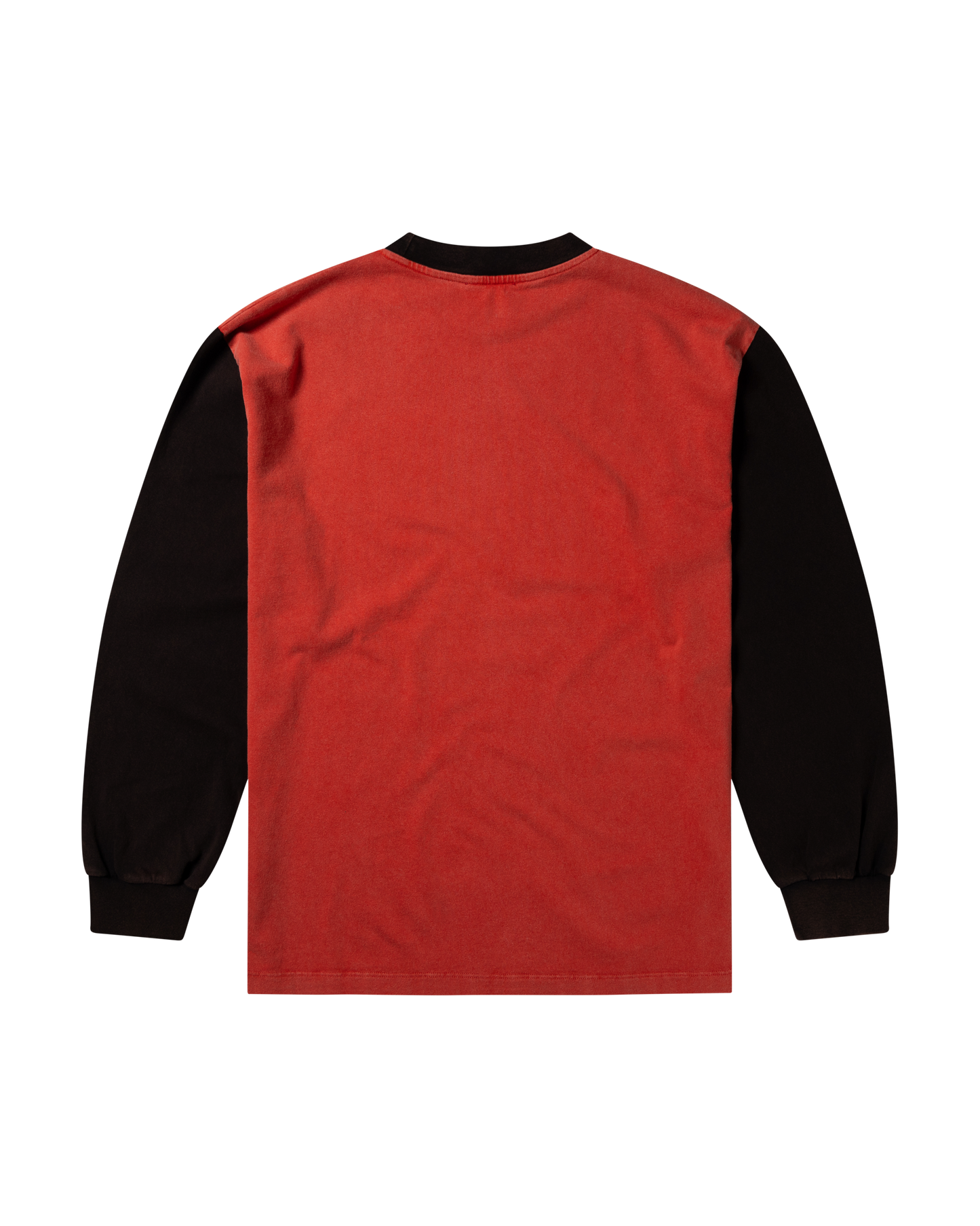 Aged Colour Block Ancient Temple LS Tee