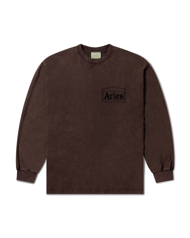 Aged Temple LS Tee