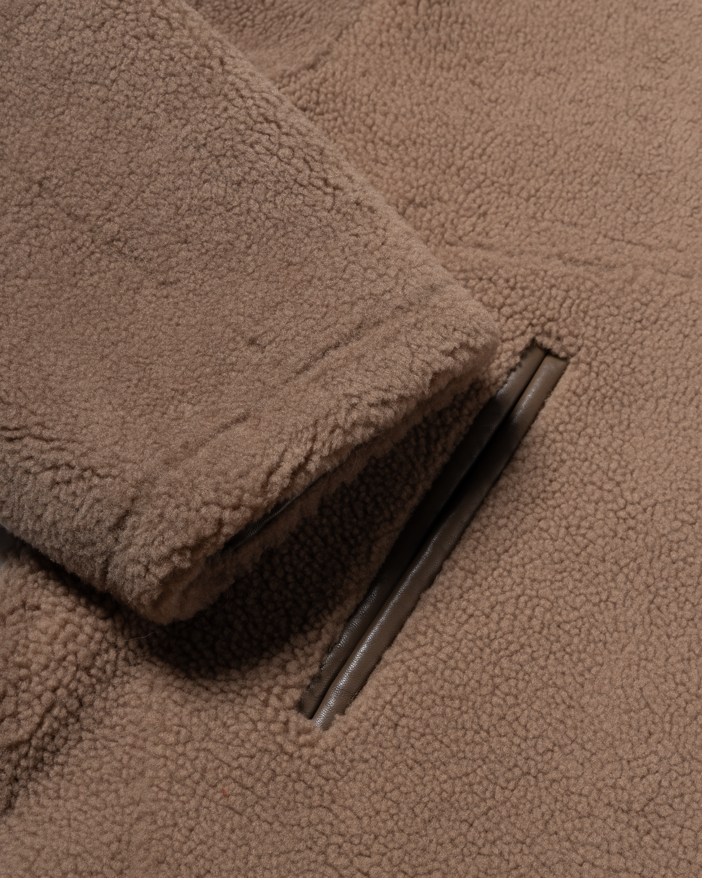 Oversized Sheepskin Jacket